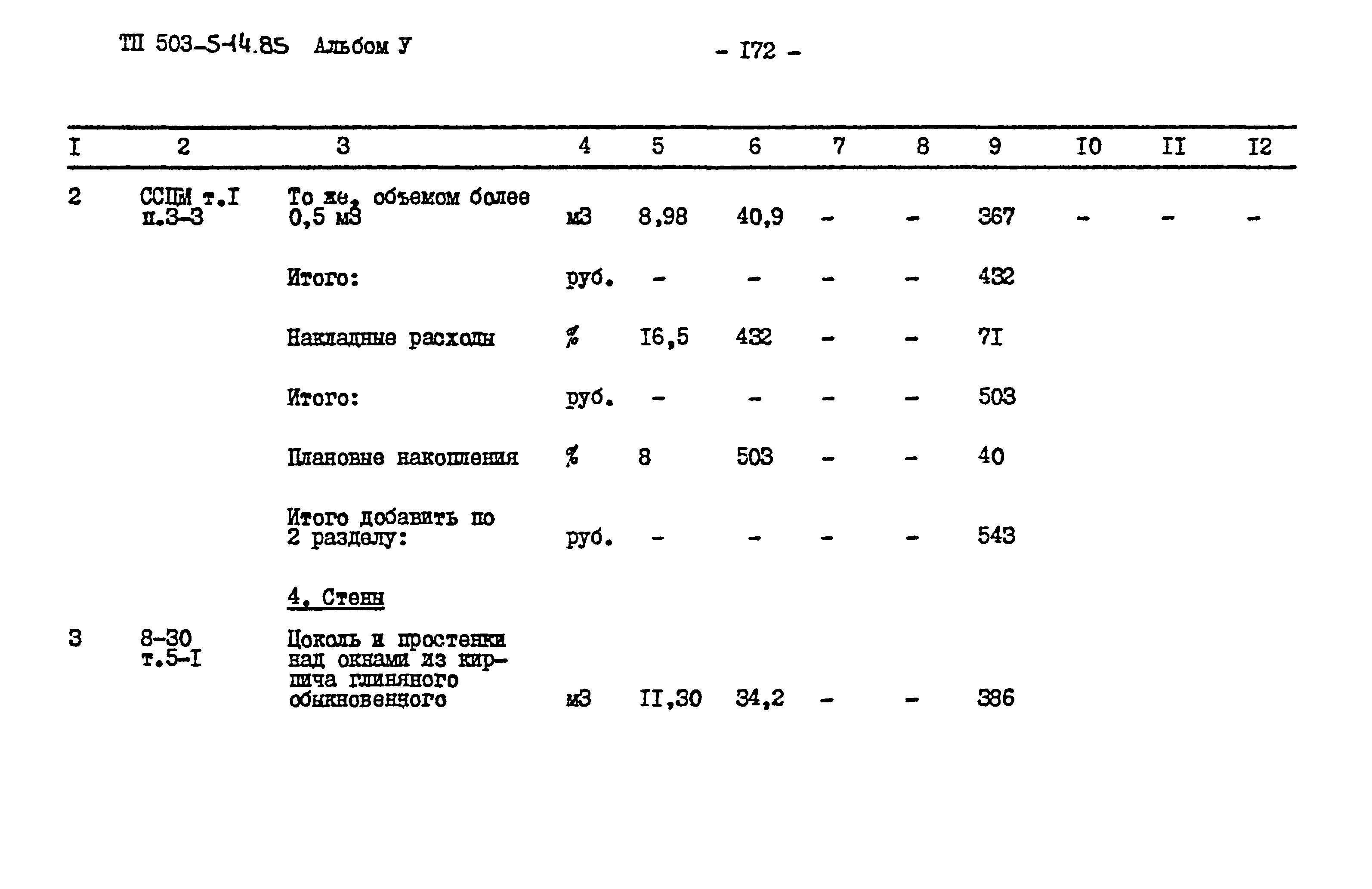Типовой проект 503-5-14.85