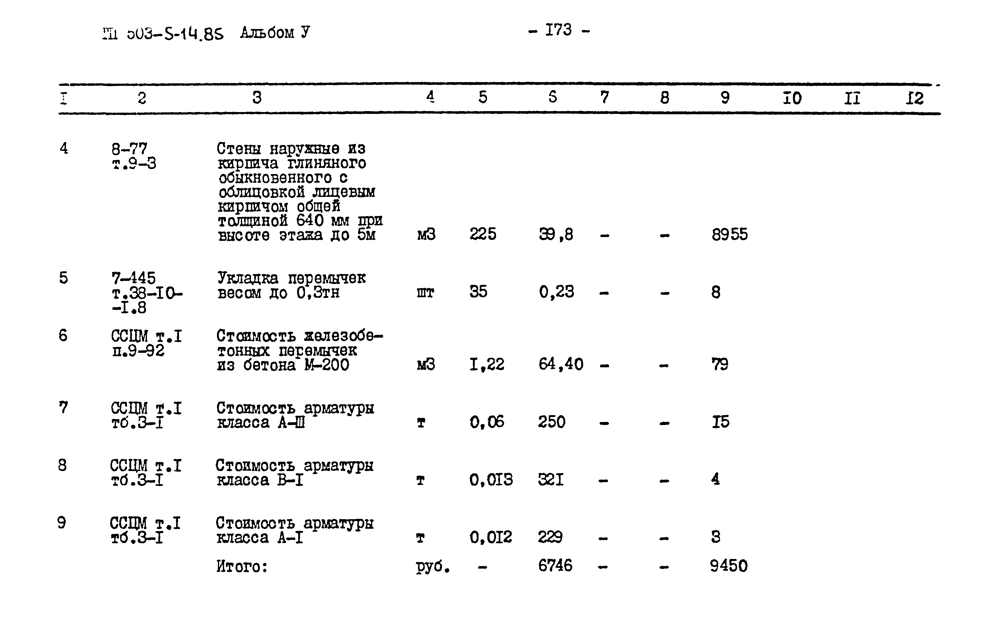 Типовой проект 503-5-14.85