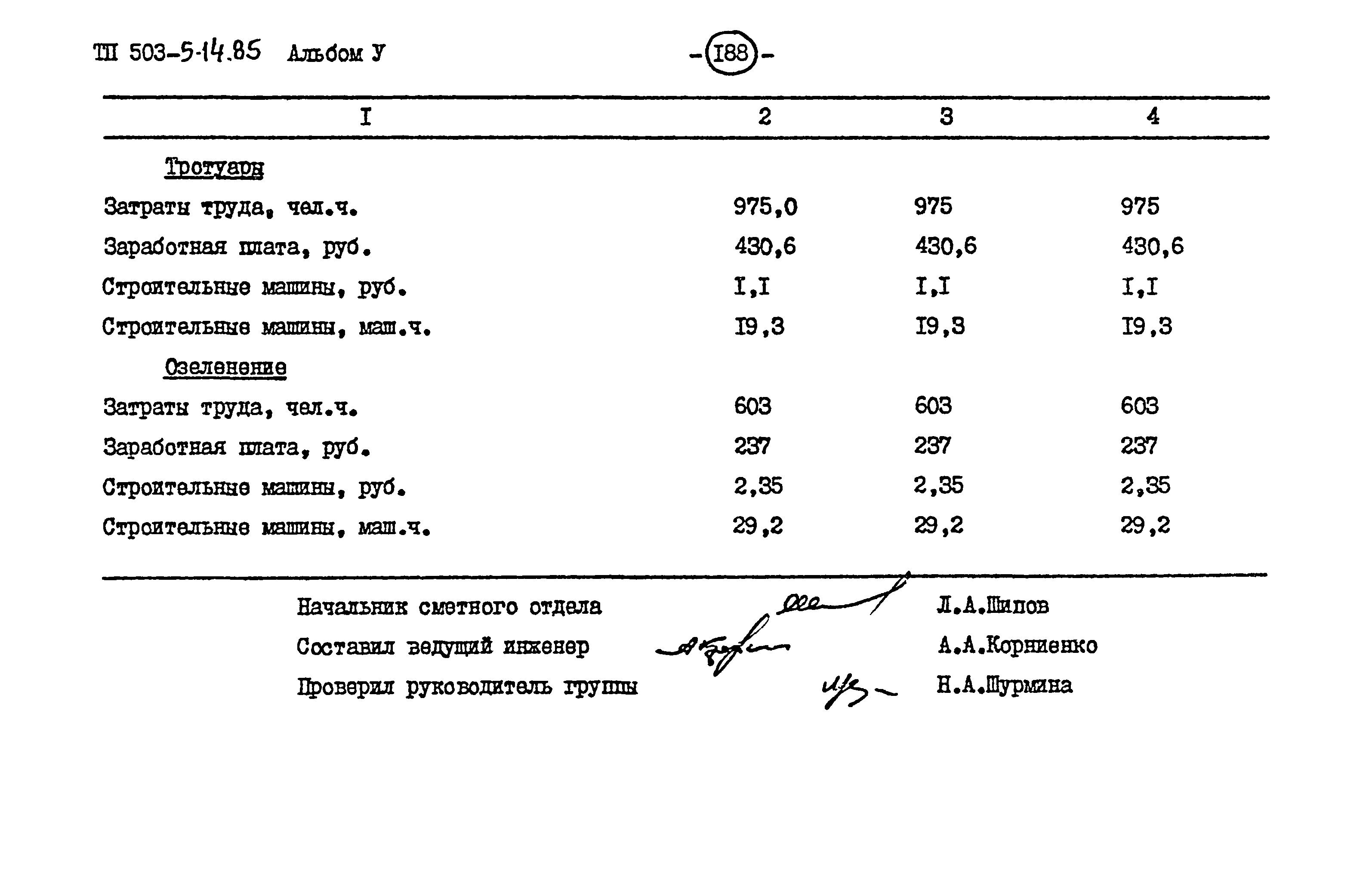 Типовой проект 503-5-14.85