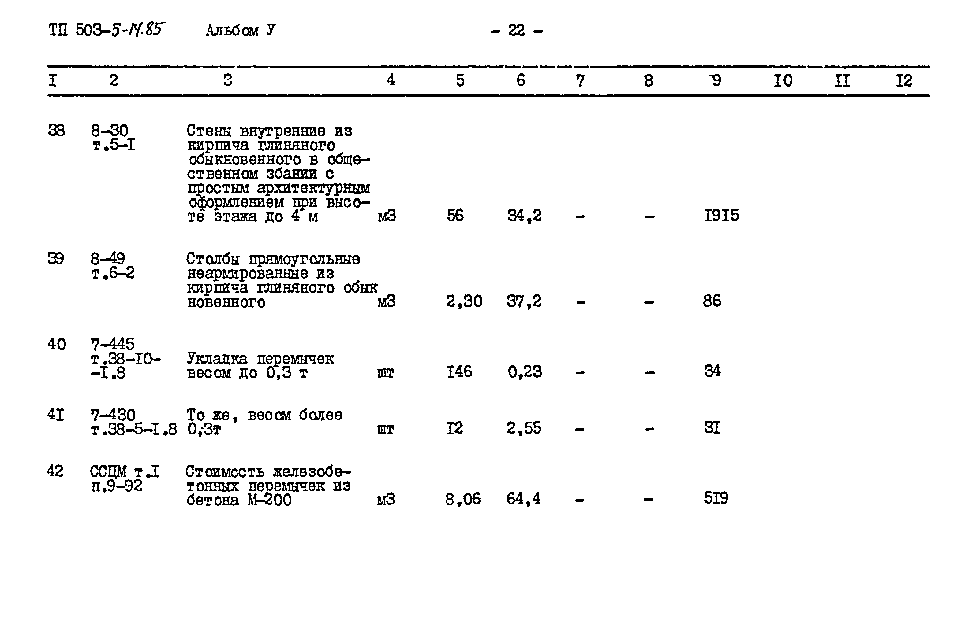 Типовой проект 503-5-14.85