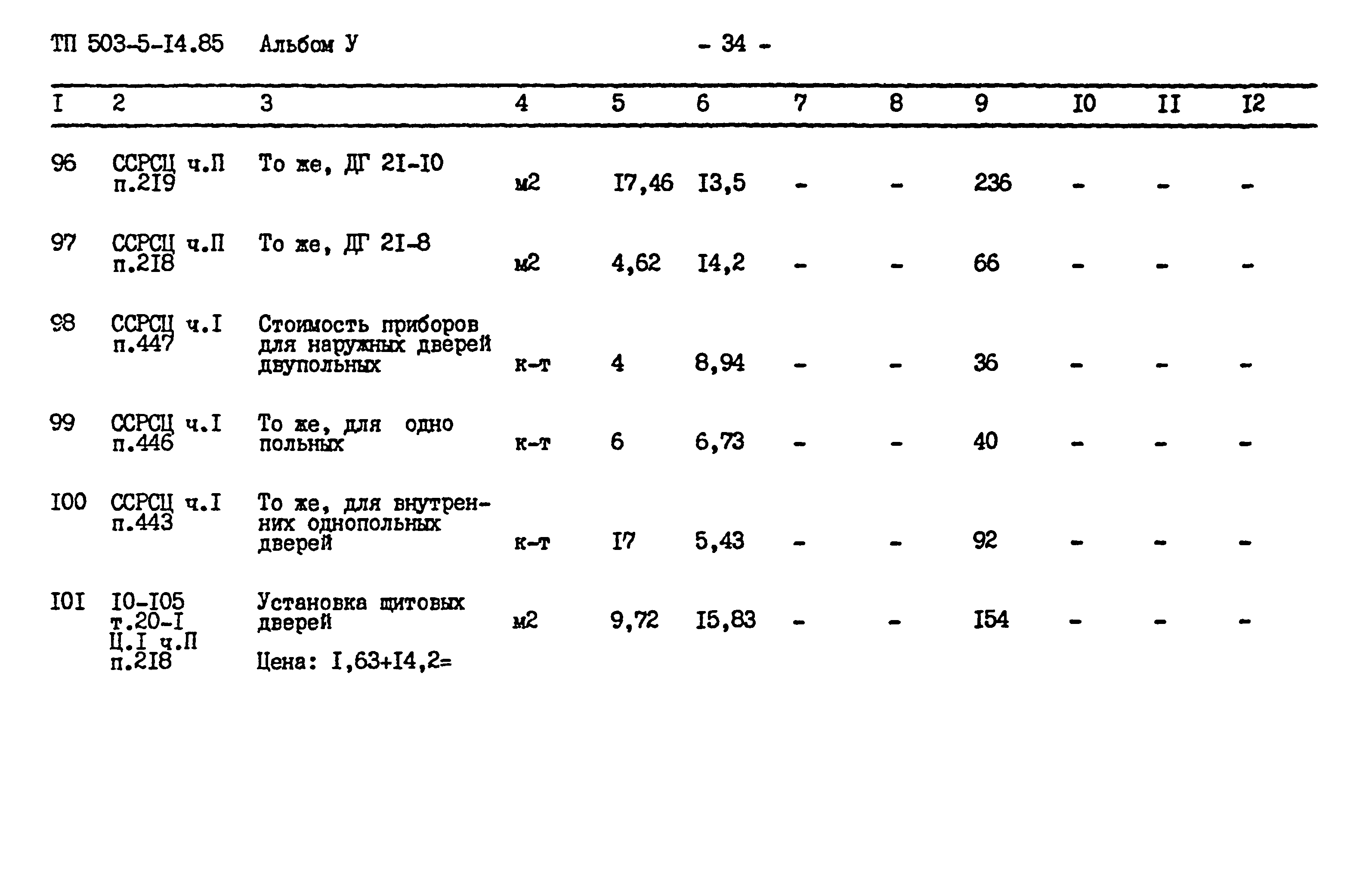 Типовой проект 503-5-14.85