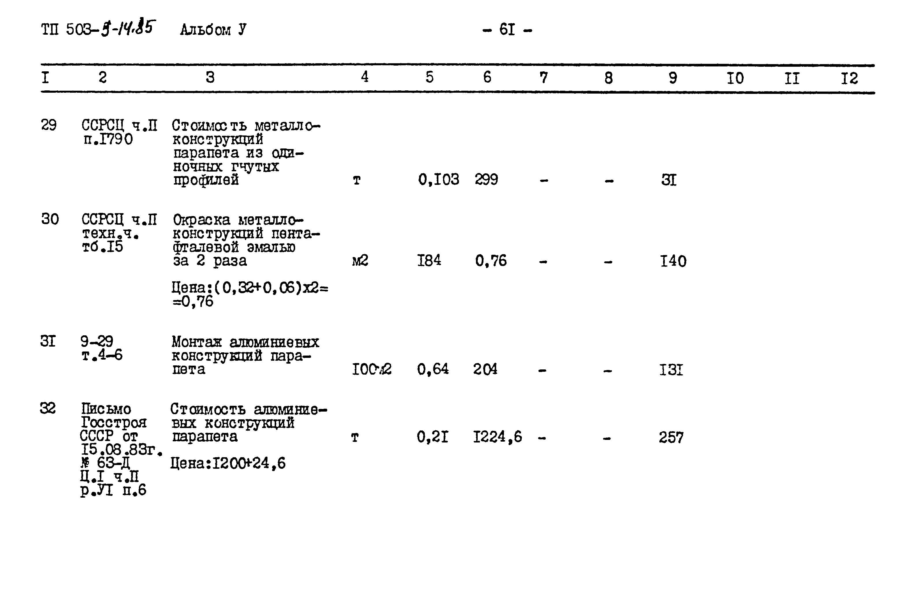 Типовой проект 503-5-14.85