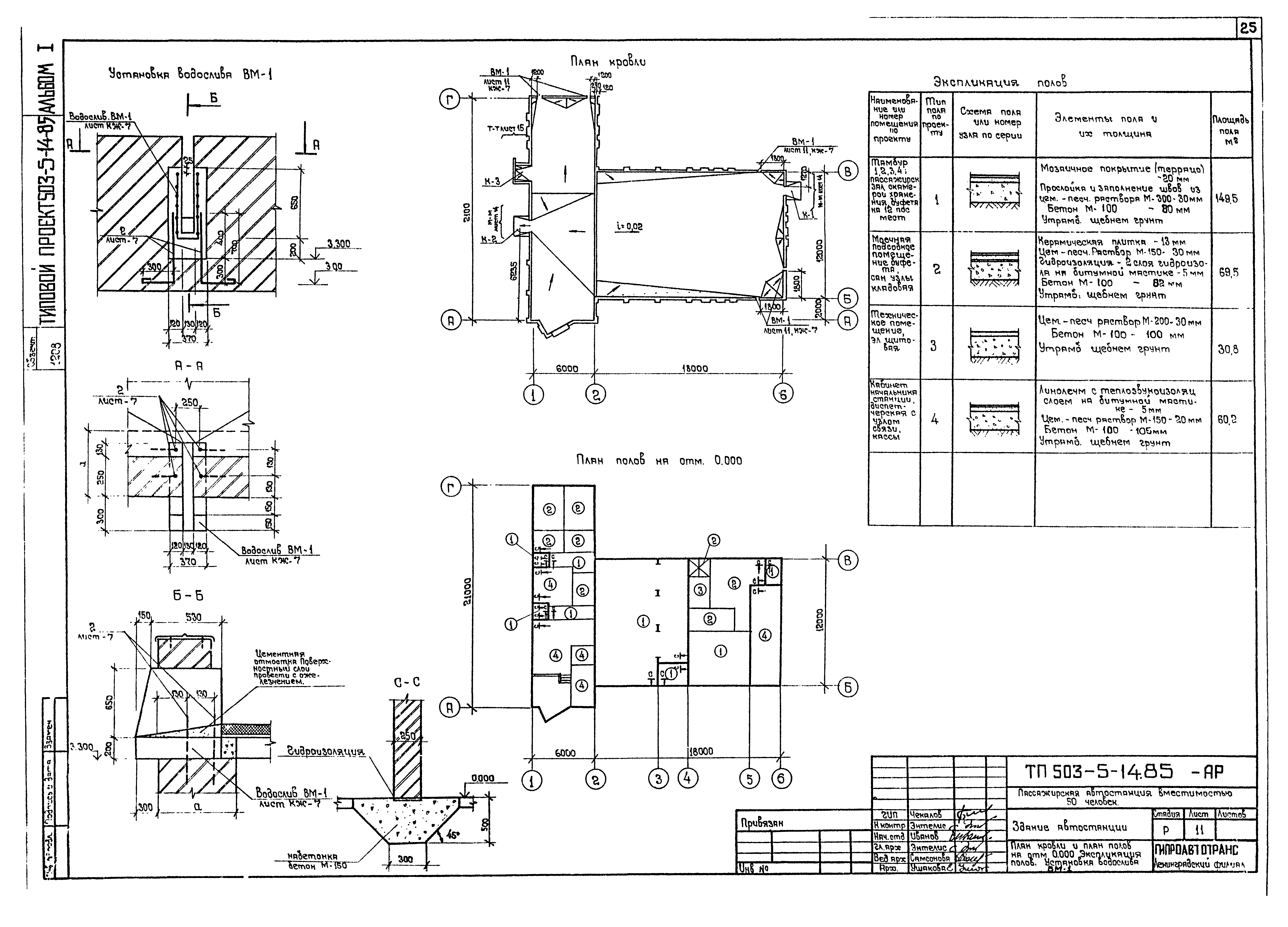Типовой проект 503-5-14.85