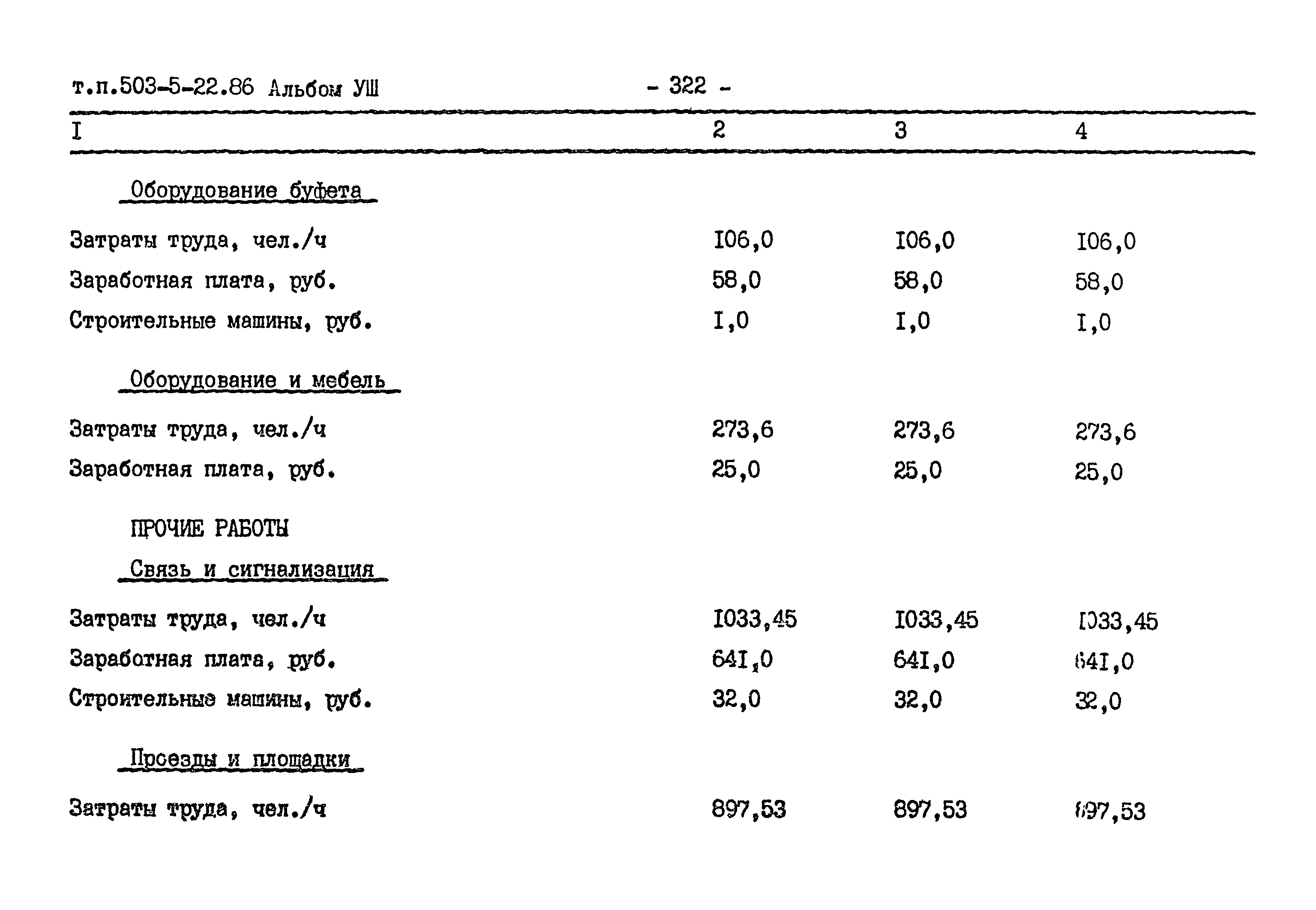 Типовой проект 503-5-22.86