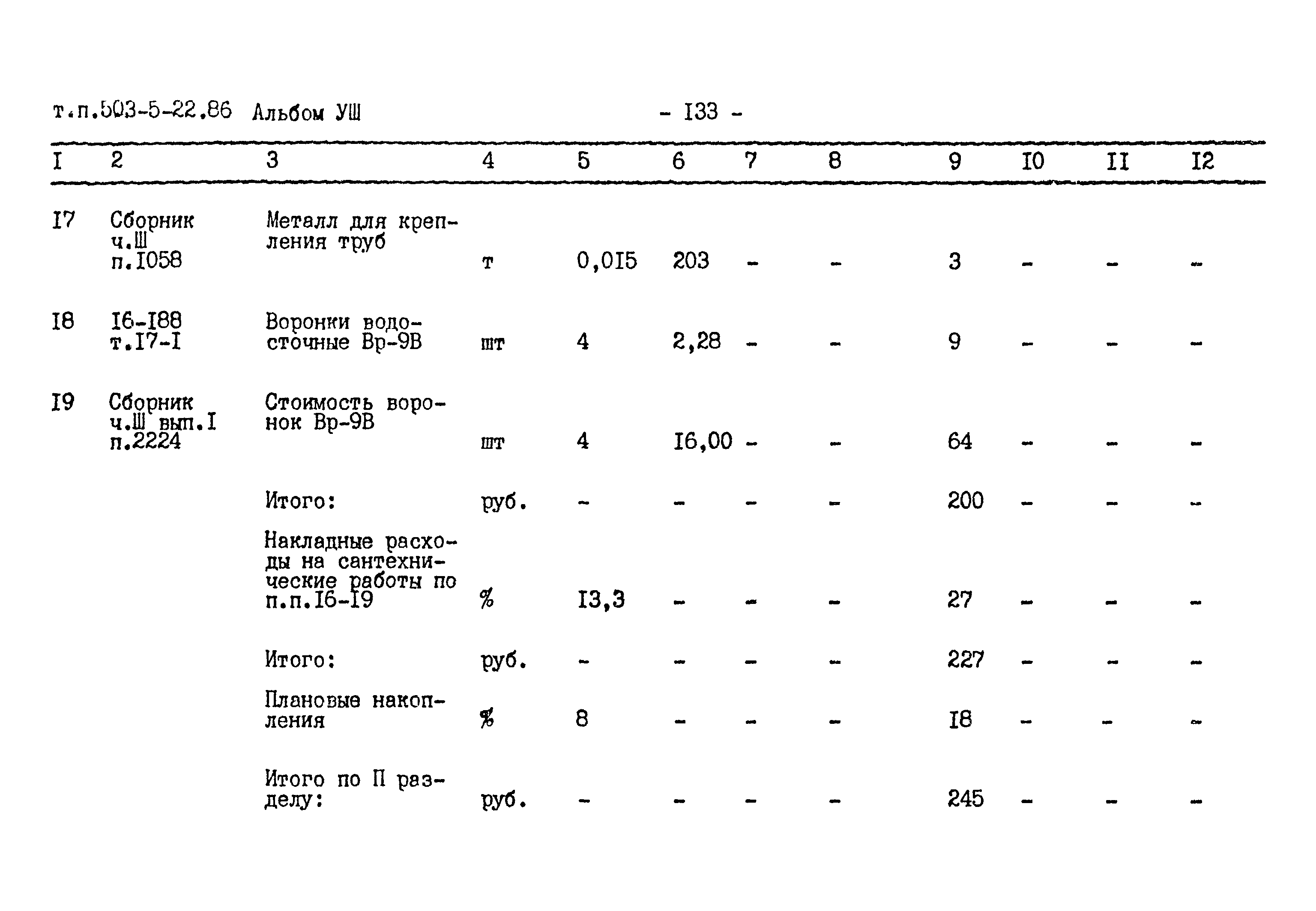 Типовой проект 503-5-22.86