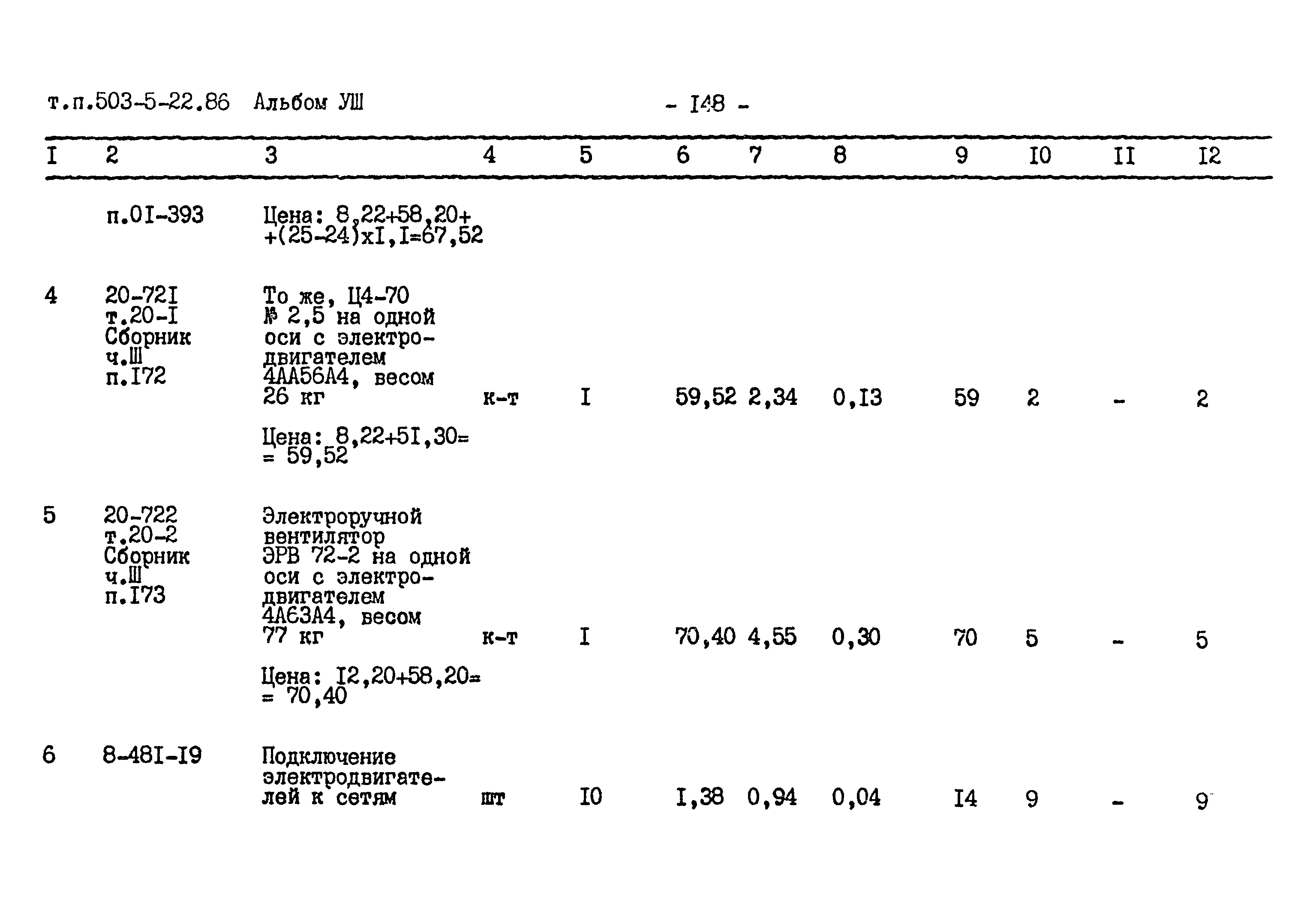 Типовой проект 503-5-22.86