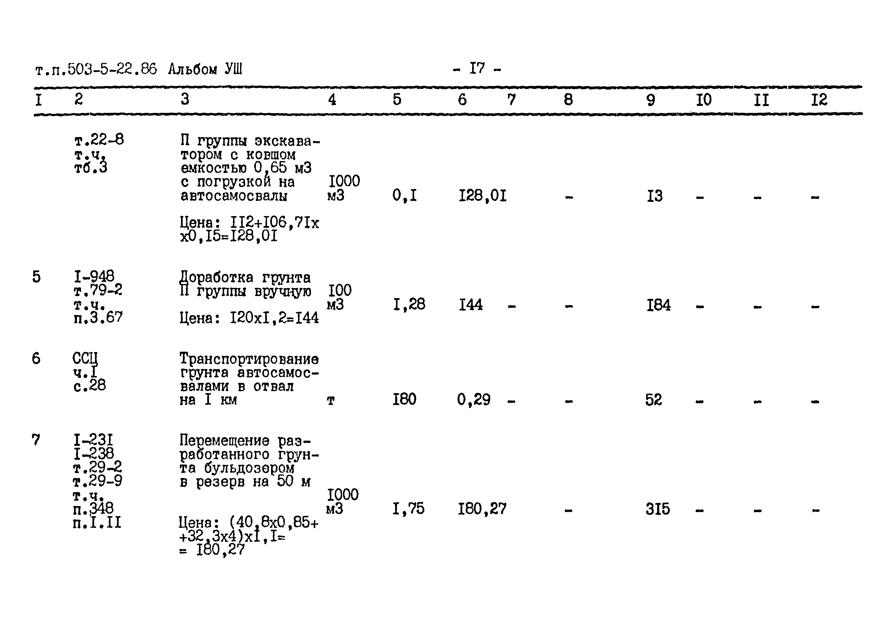Типовой проект 503-5-22.86