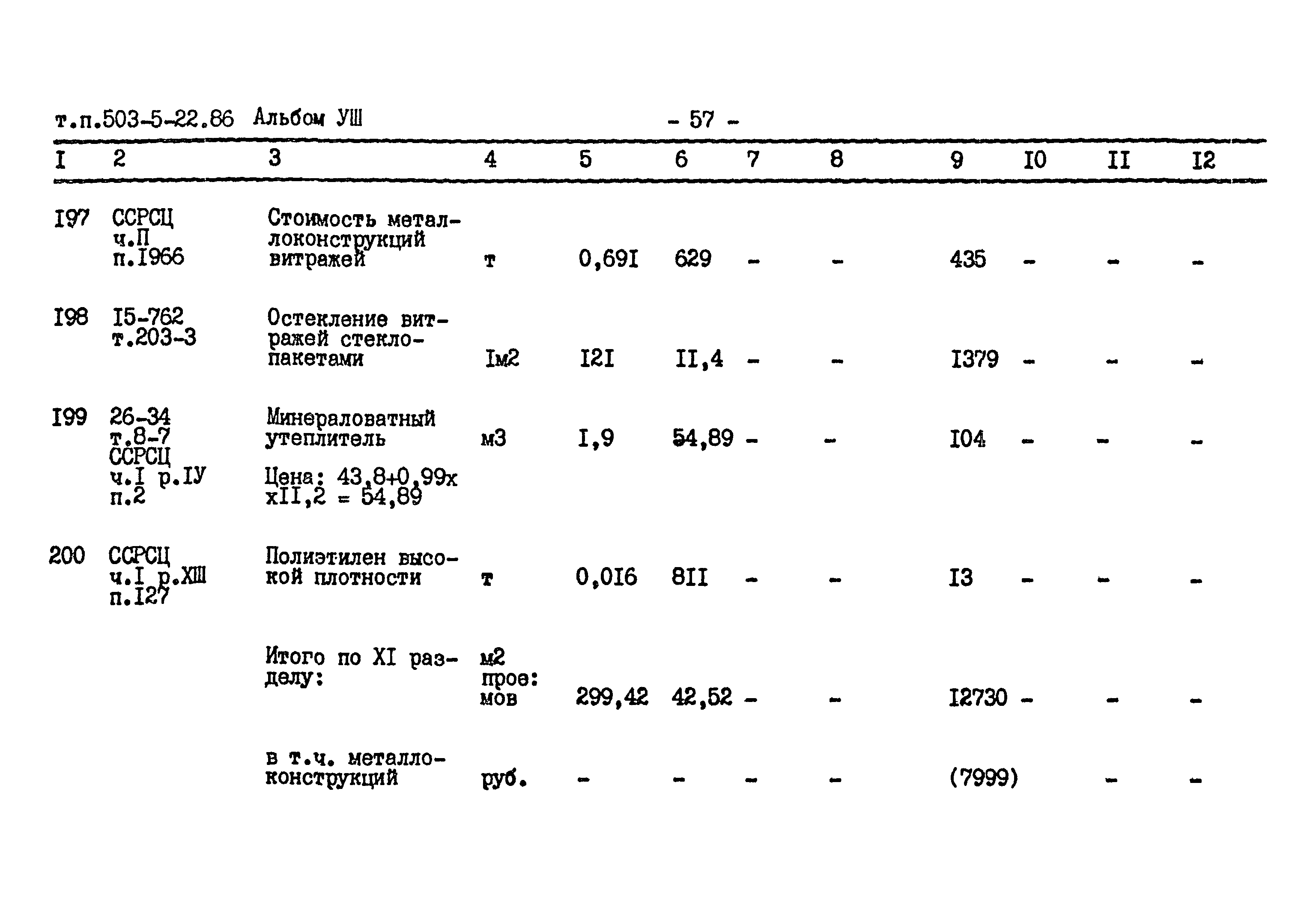 Типовой проект 503-5-22.86