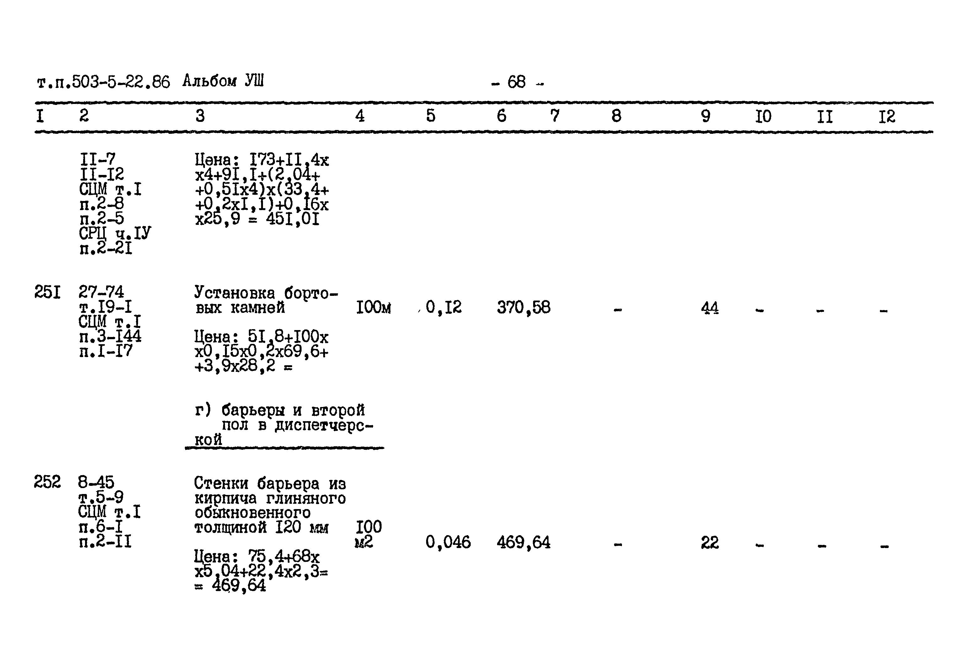 Типовой проект 503-5-22.86