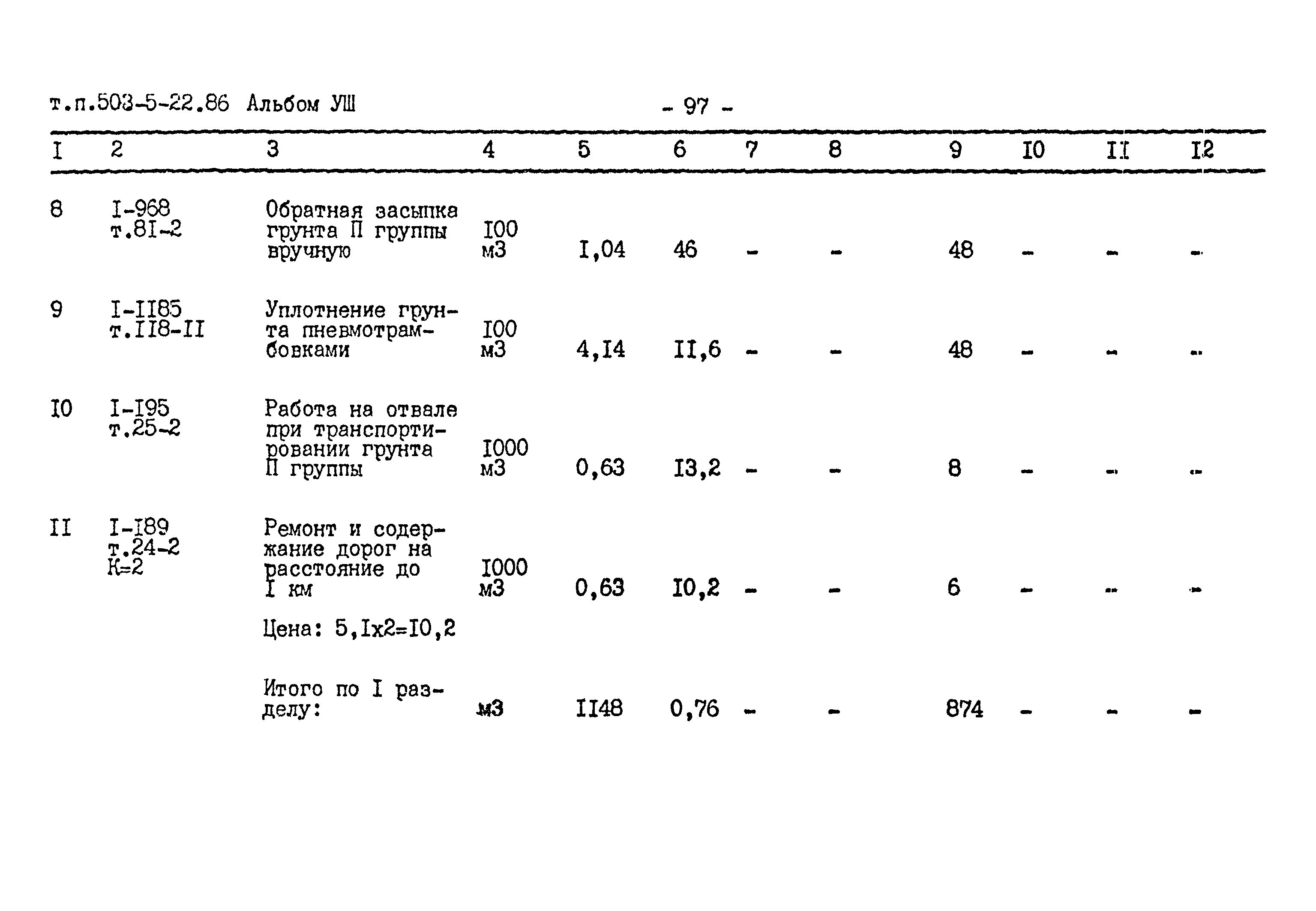 Типовой проект 503-5-22.86