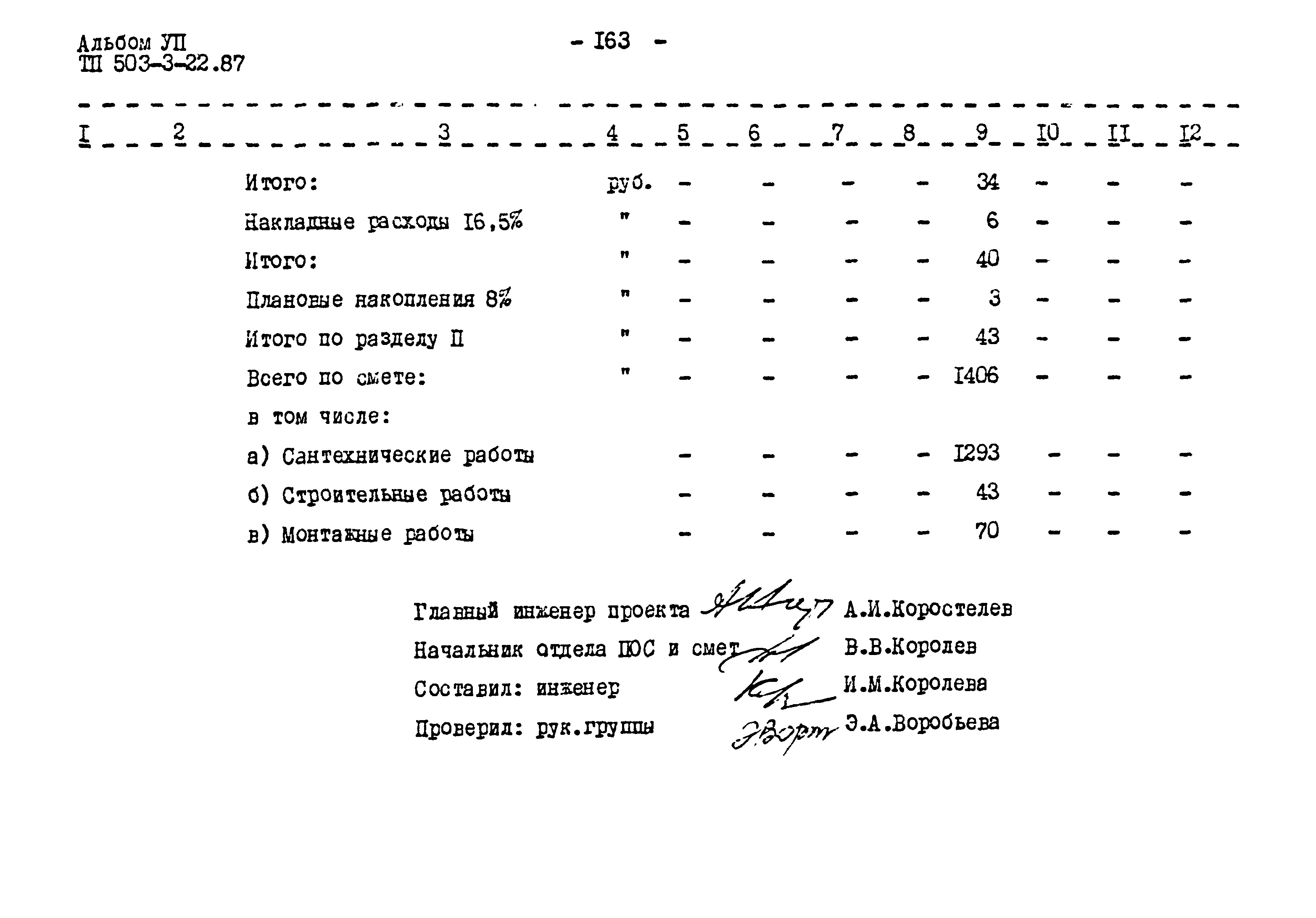 Типовой проект 503-3-22.87