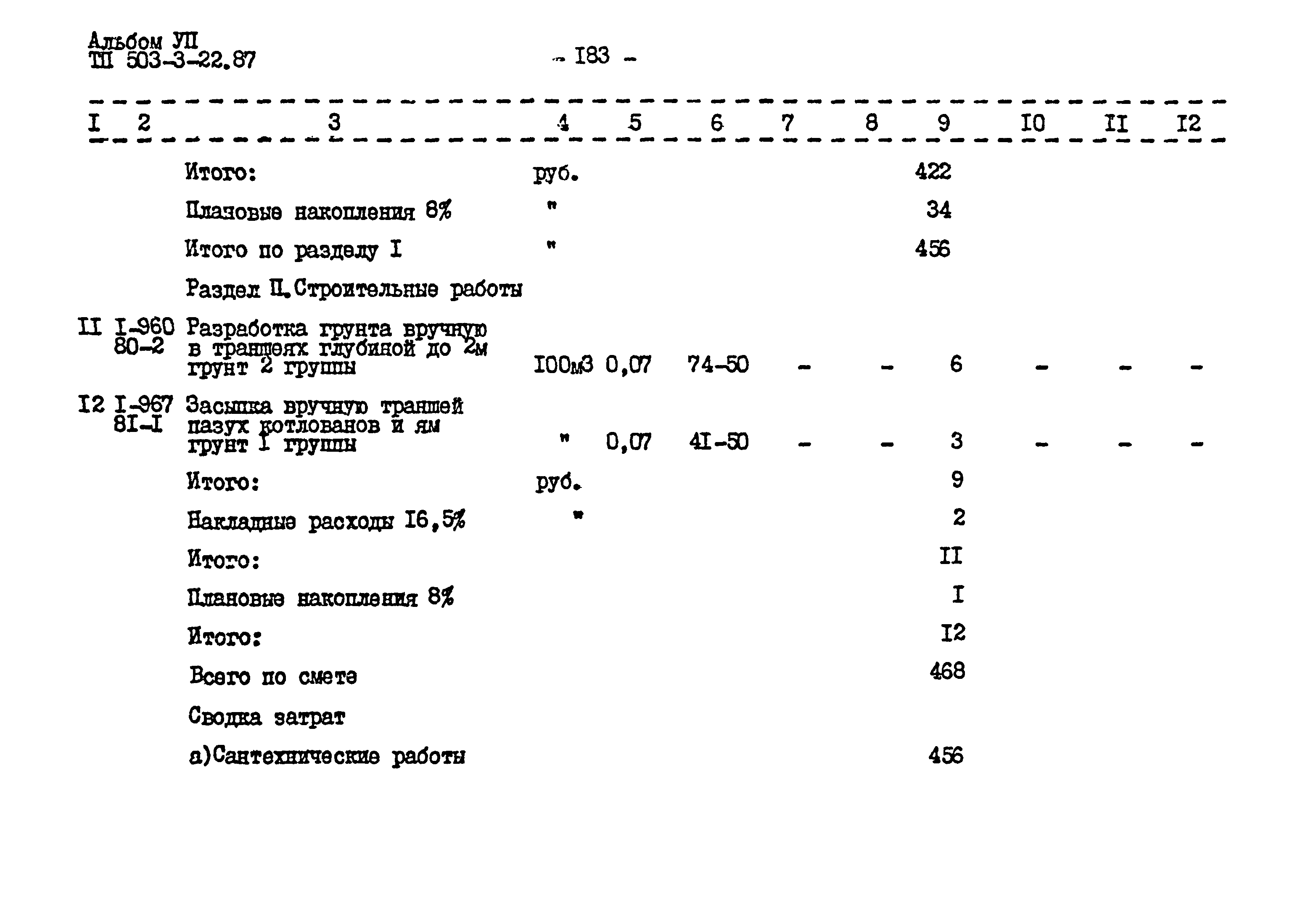 Типовой проект 503-3-22.87