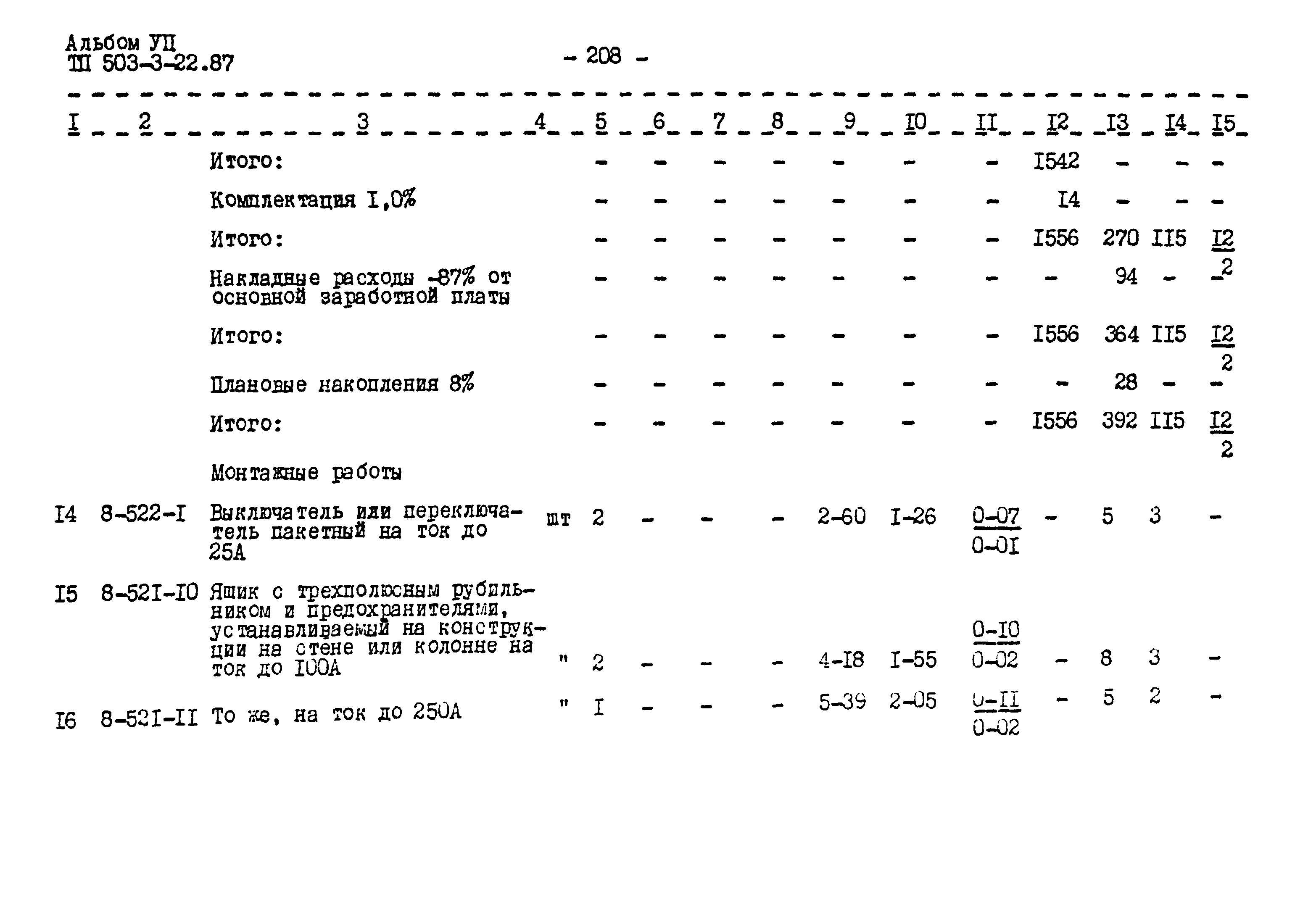 Типовой проект 503-3-22.87