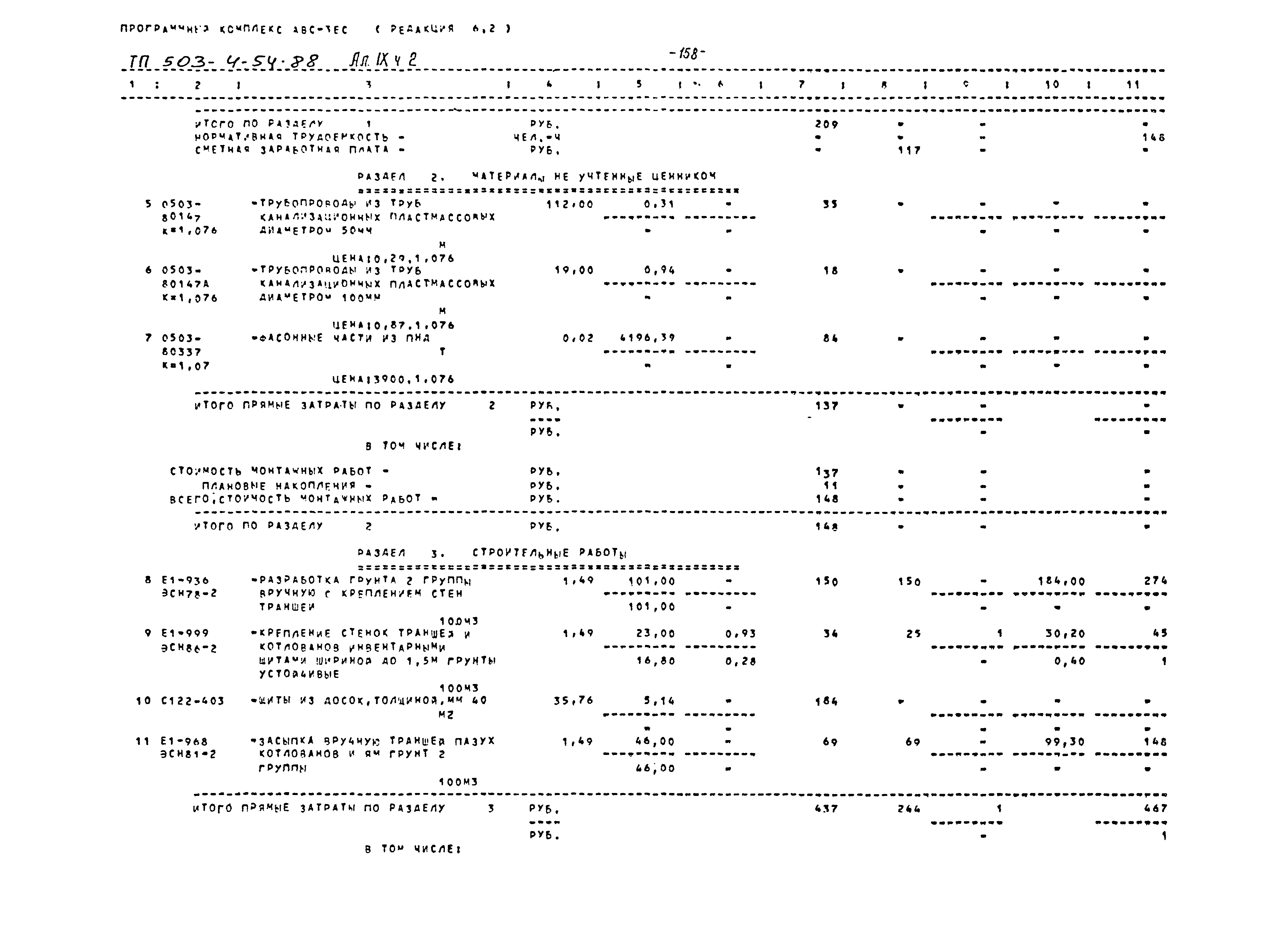 Типовой проект 503-4-54.88