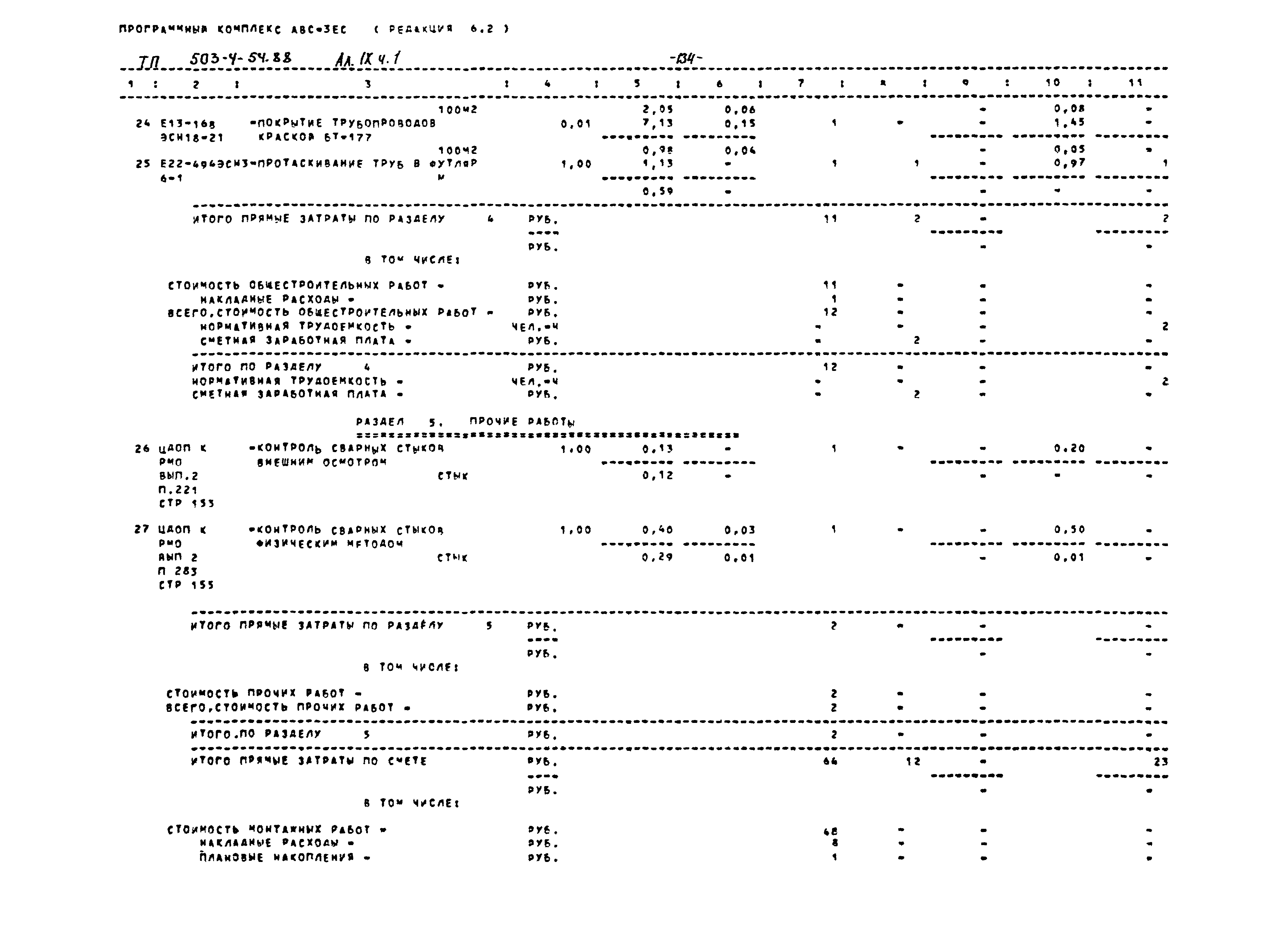 Типовой проект 503-4-54.88