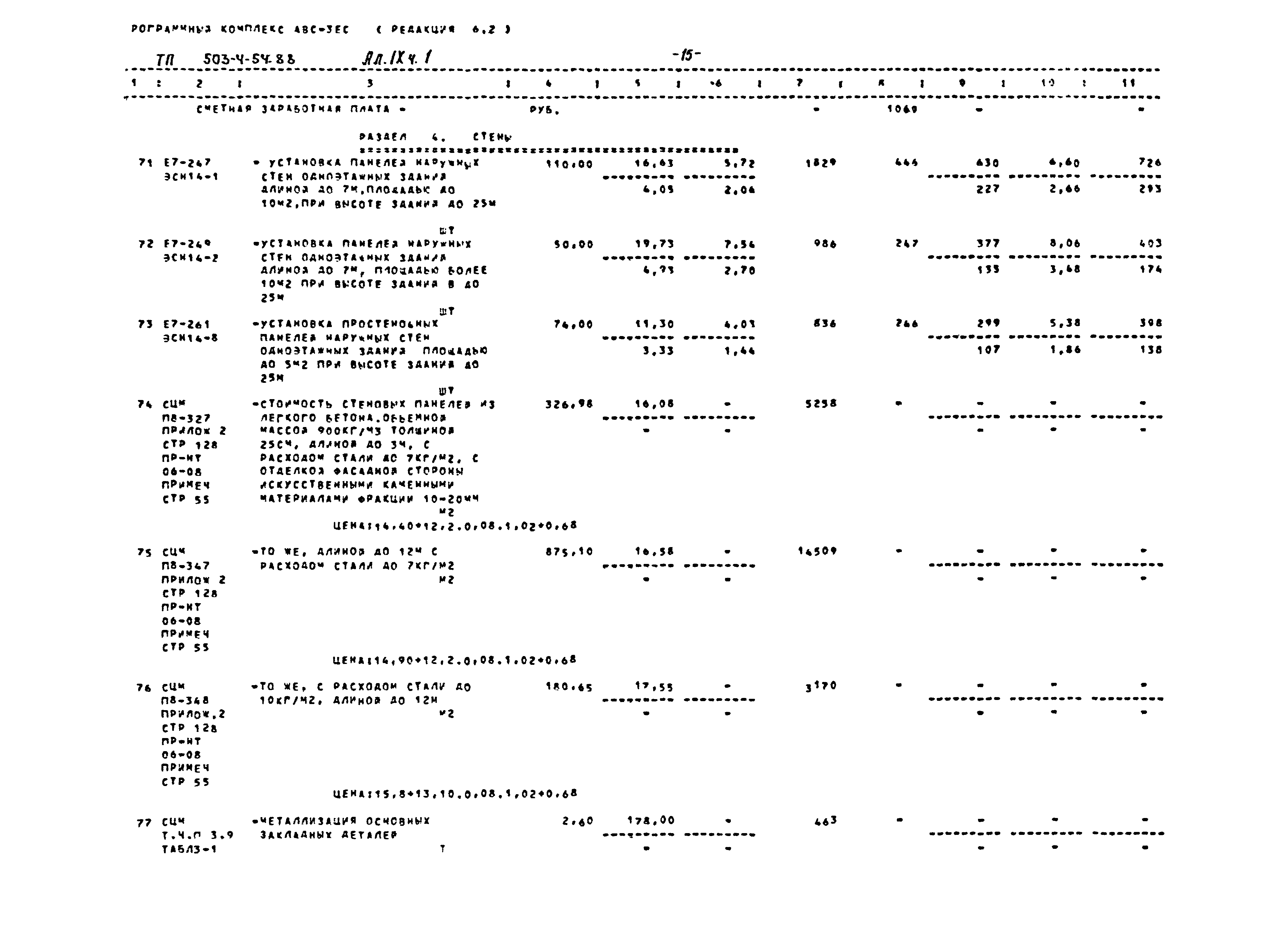 Типовой проект 503-4-54.88