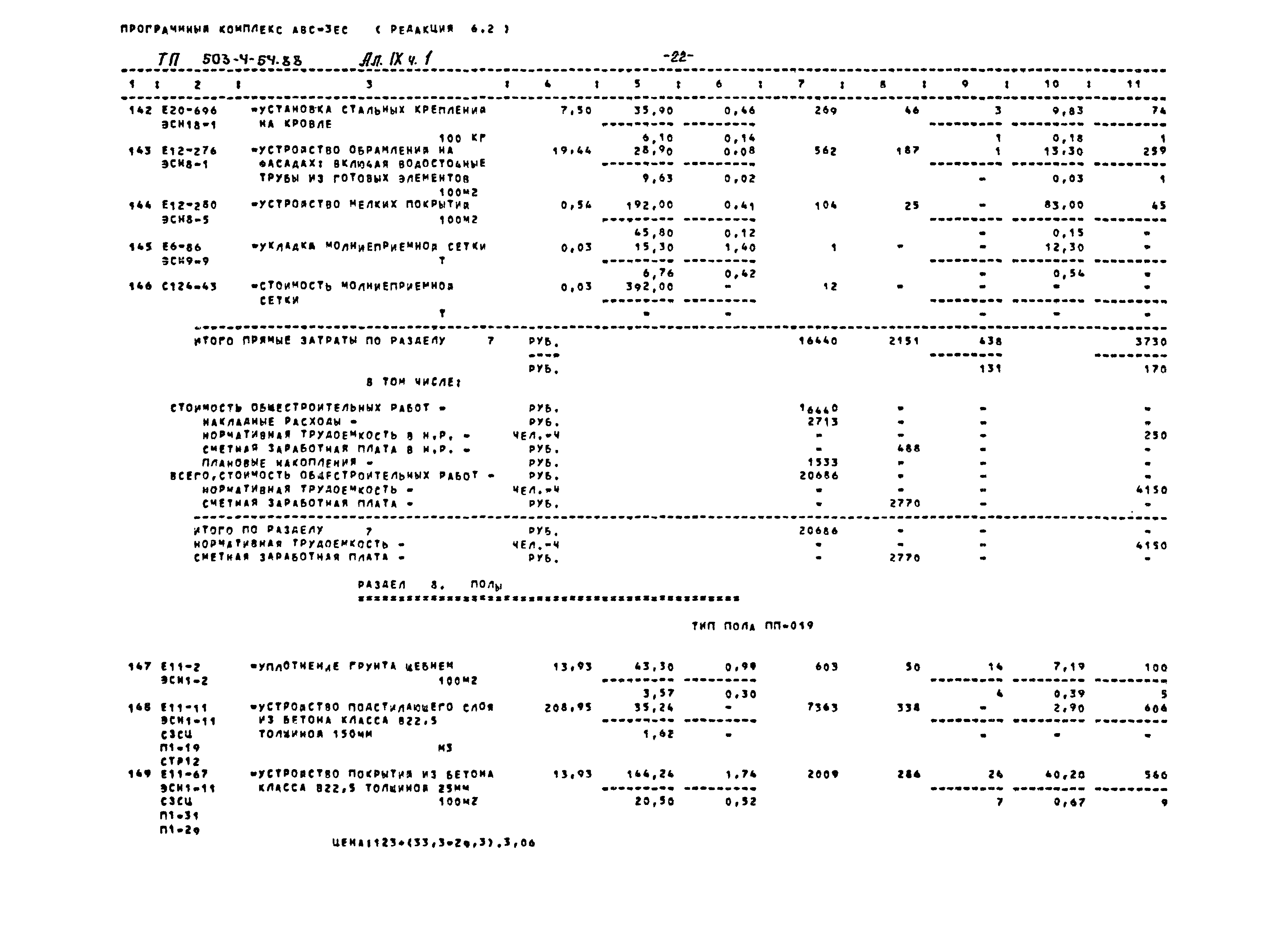 Типовой проект 503-4-54.88