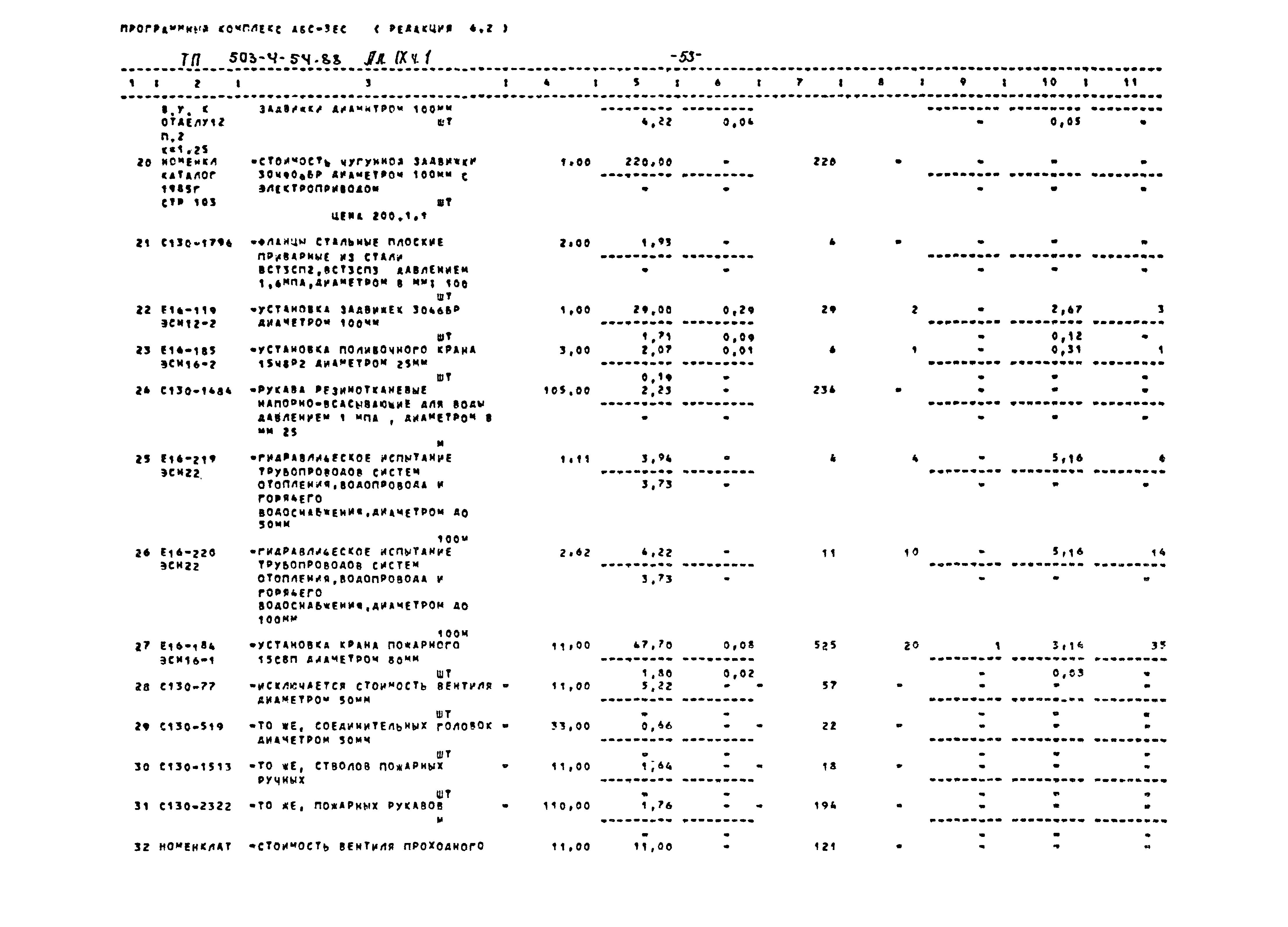 Типовой проект 503-4-54.88