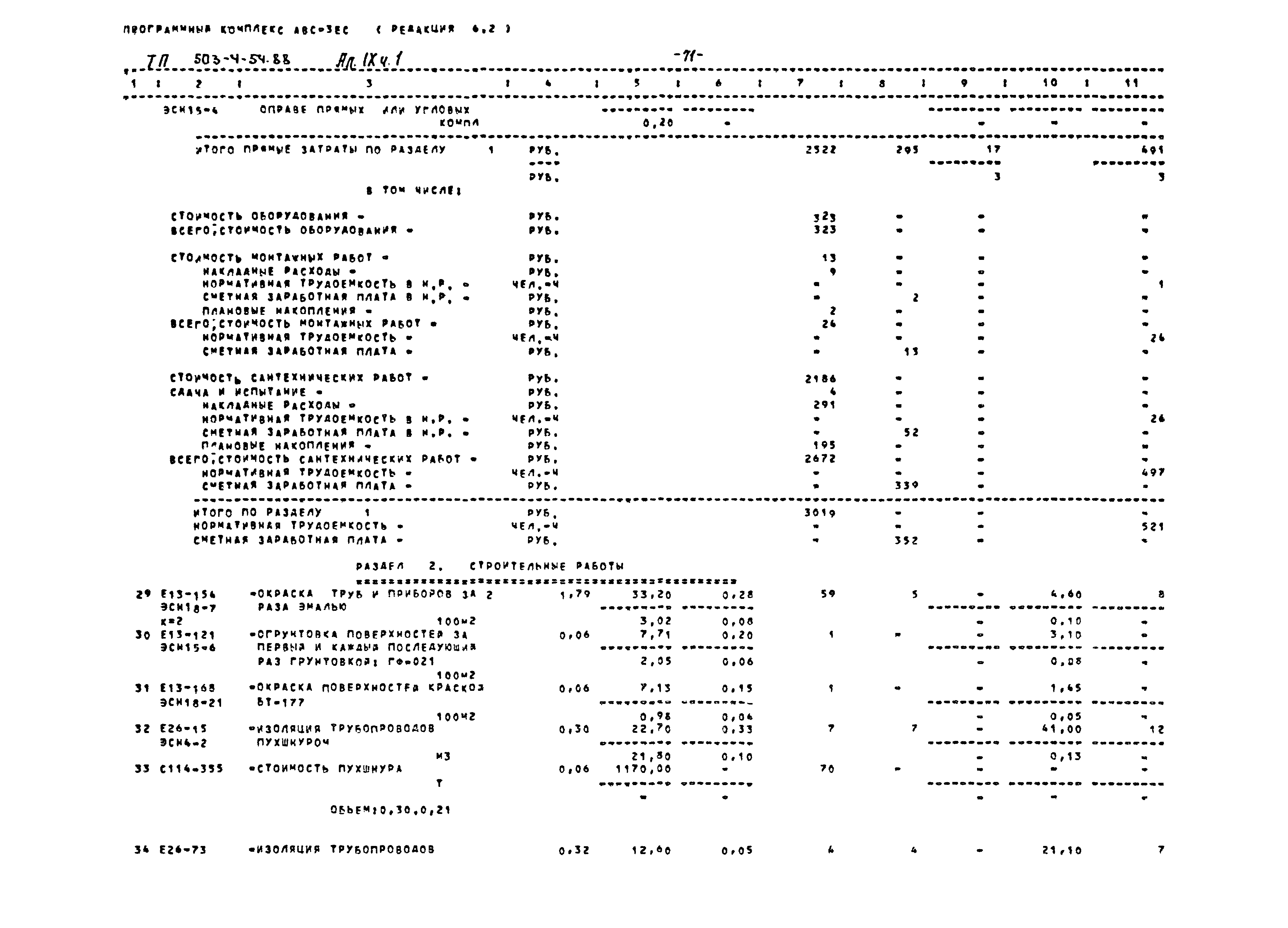 Типовой проект 503-4-54.88