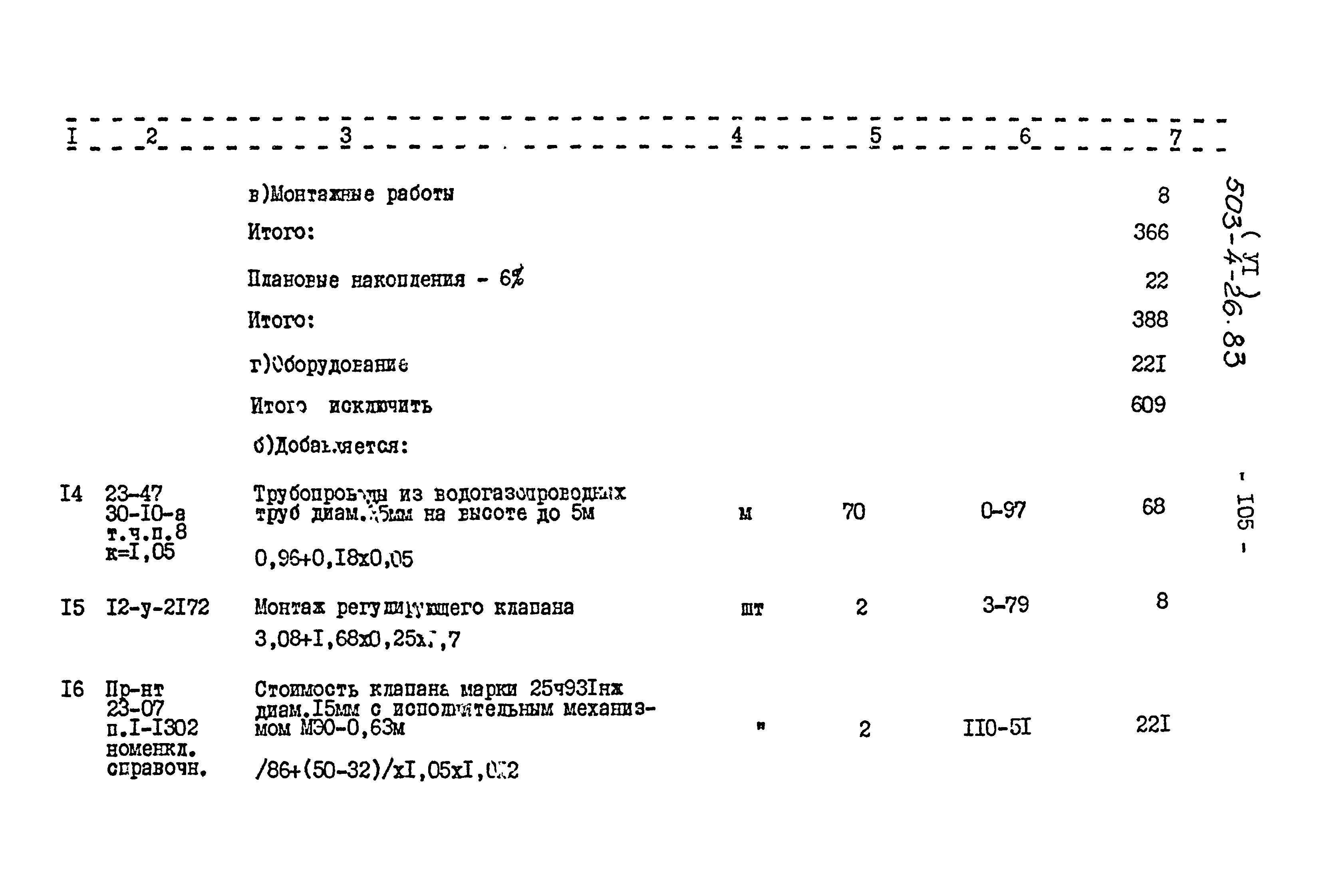 Типовой проект 503-4-26.83