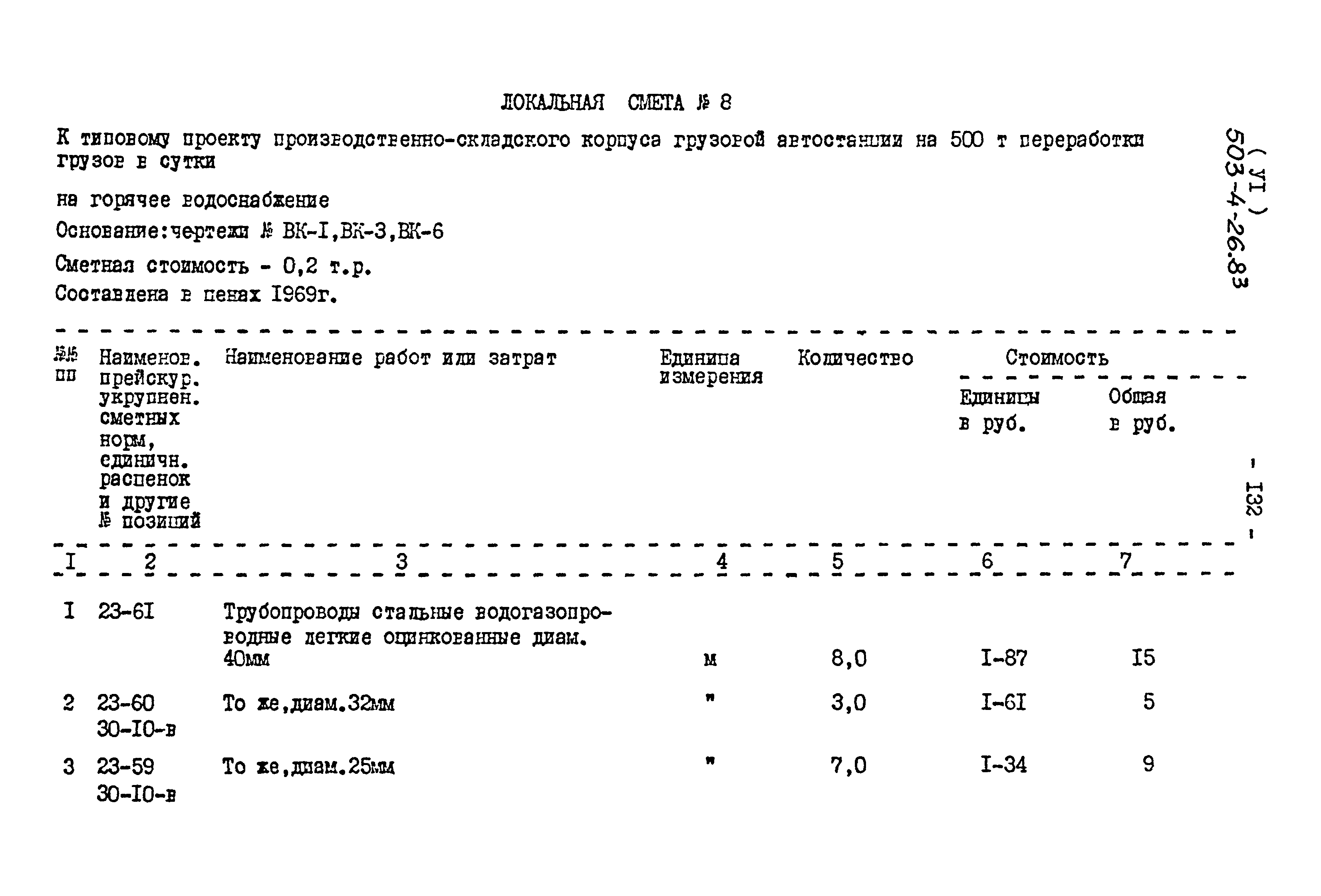 Типовой проект 503-4-26.83