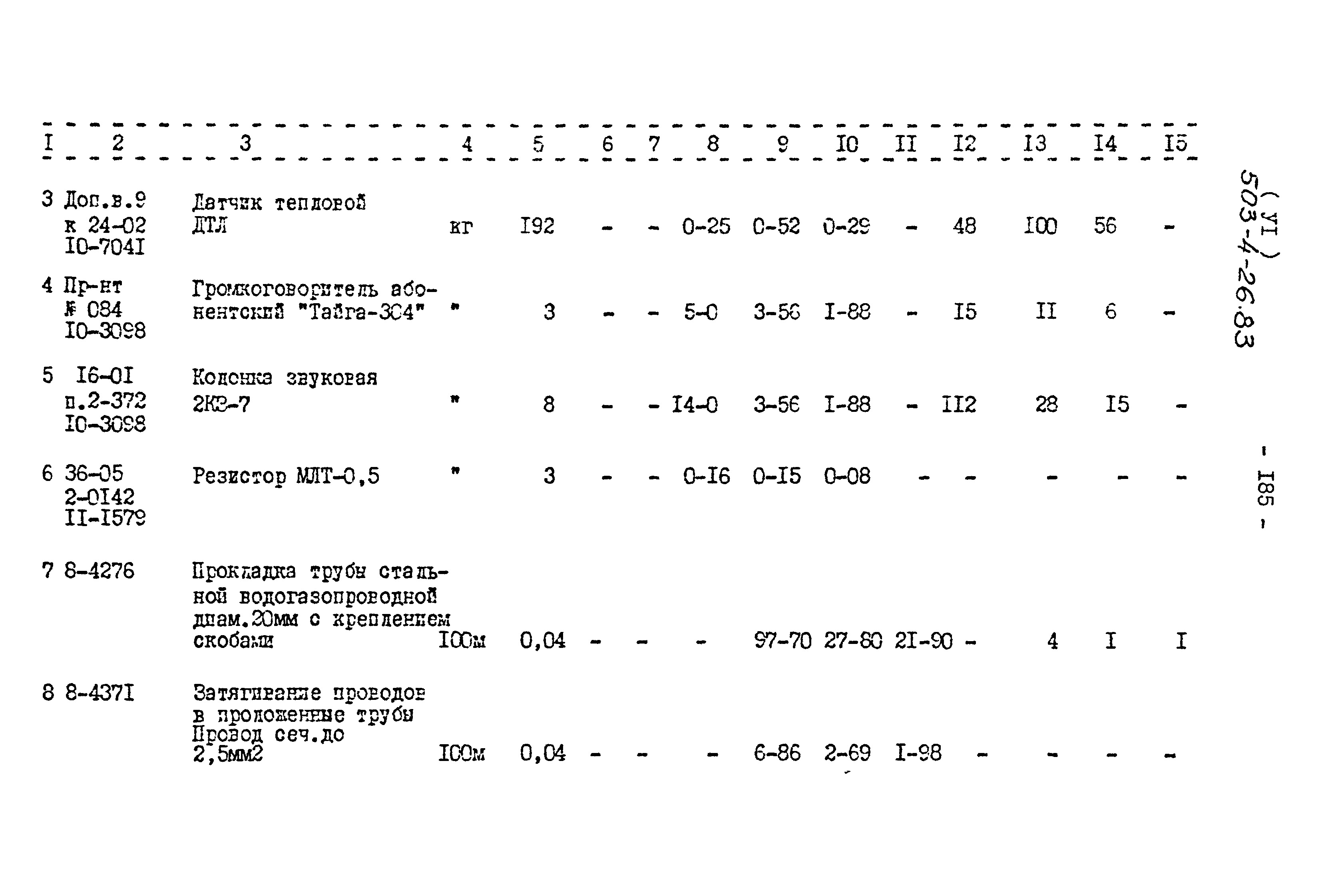 Типовой проект 503-4-26.83
