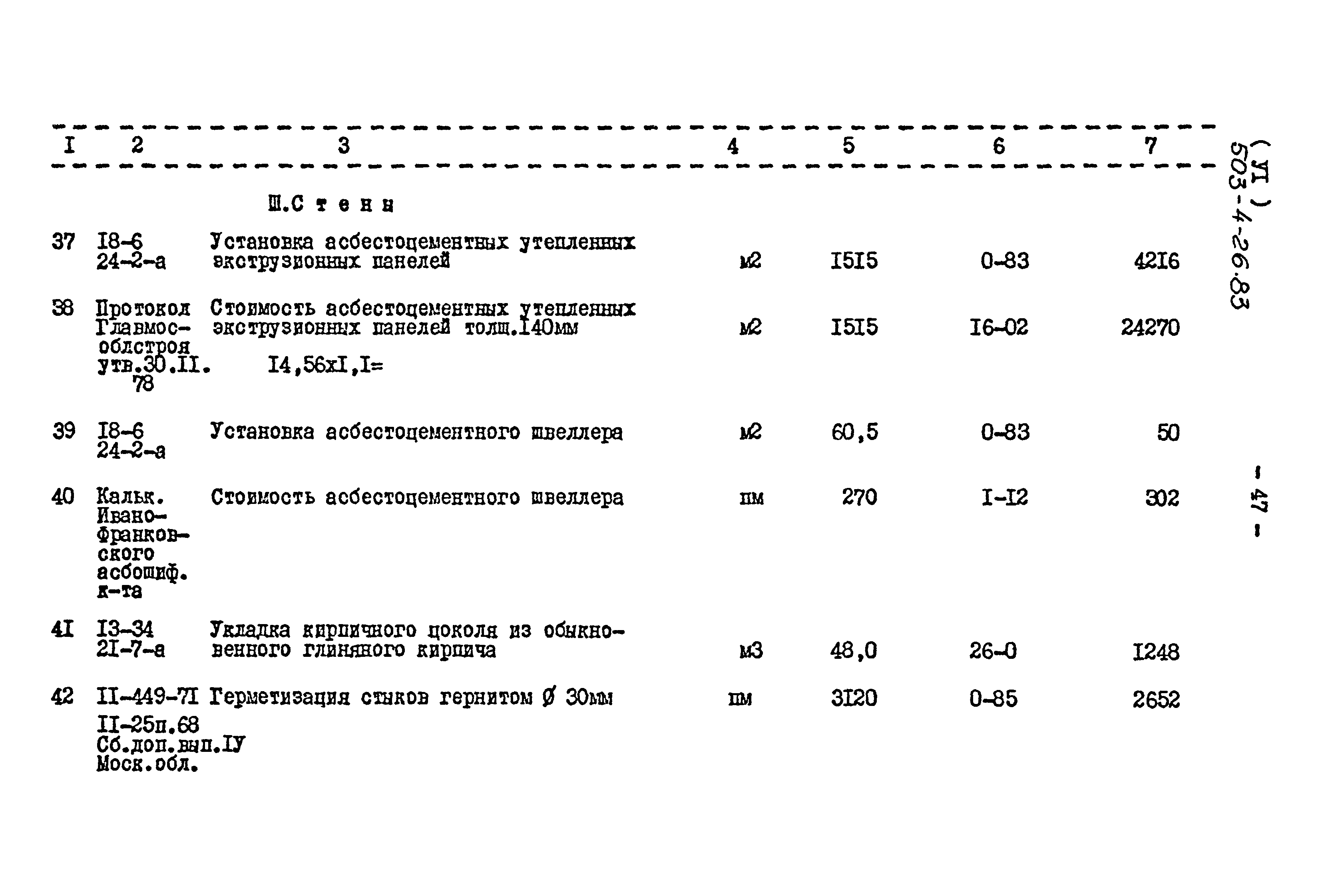 Типовой проект 503-4-26.83