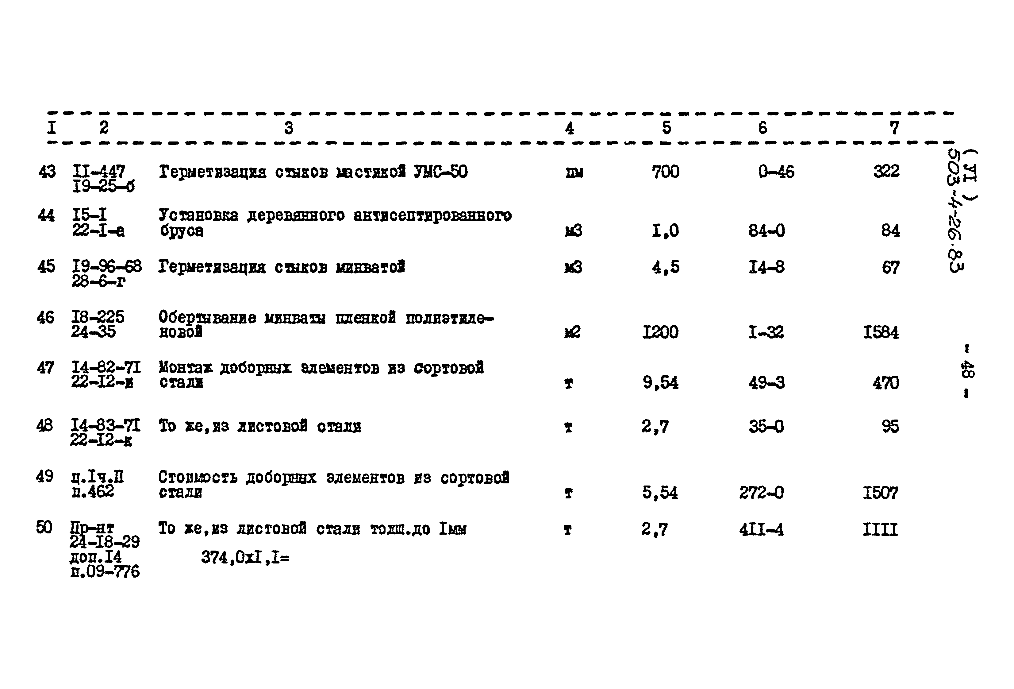 Типовой проект 503-4-26.83