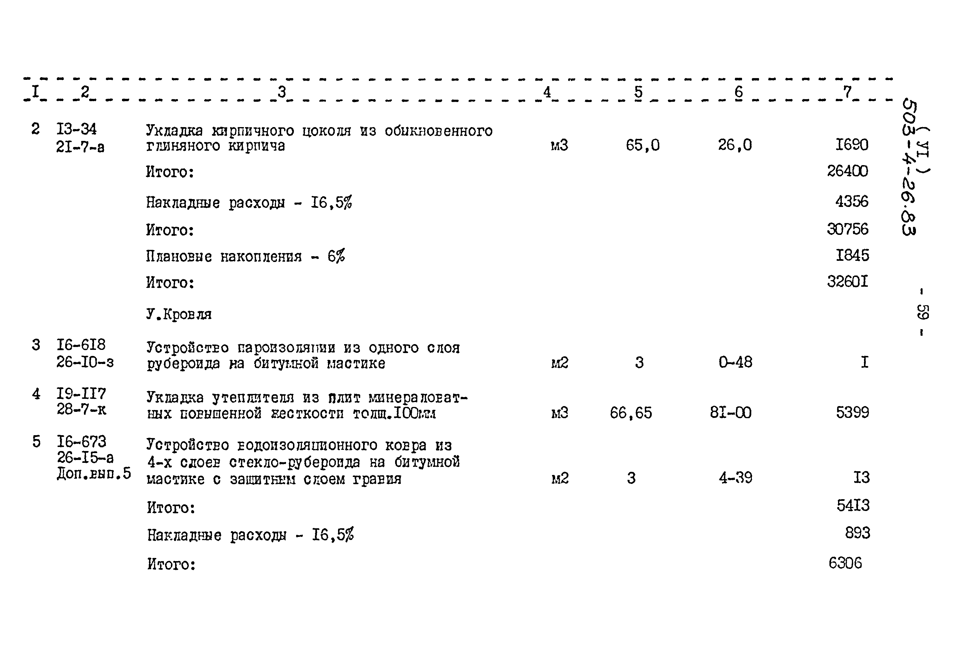 Типовой проект 503-4-26.83