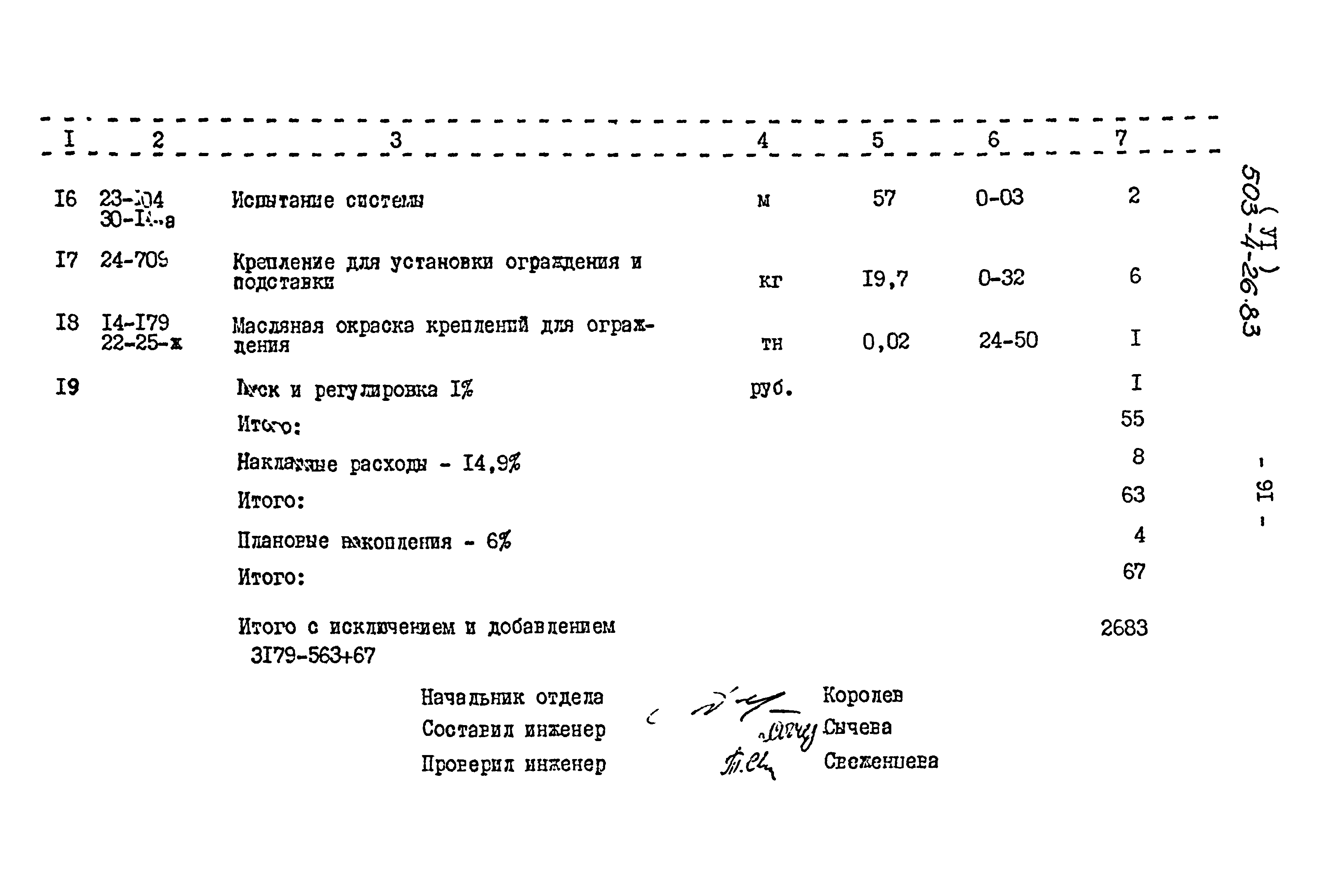Типовой проект 503-4-26.83