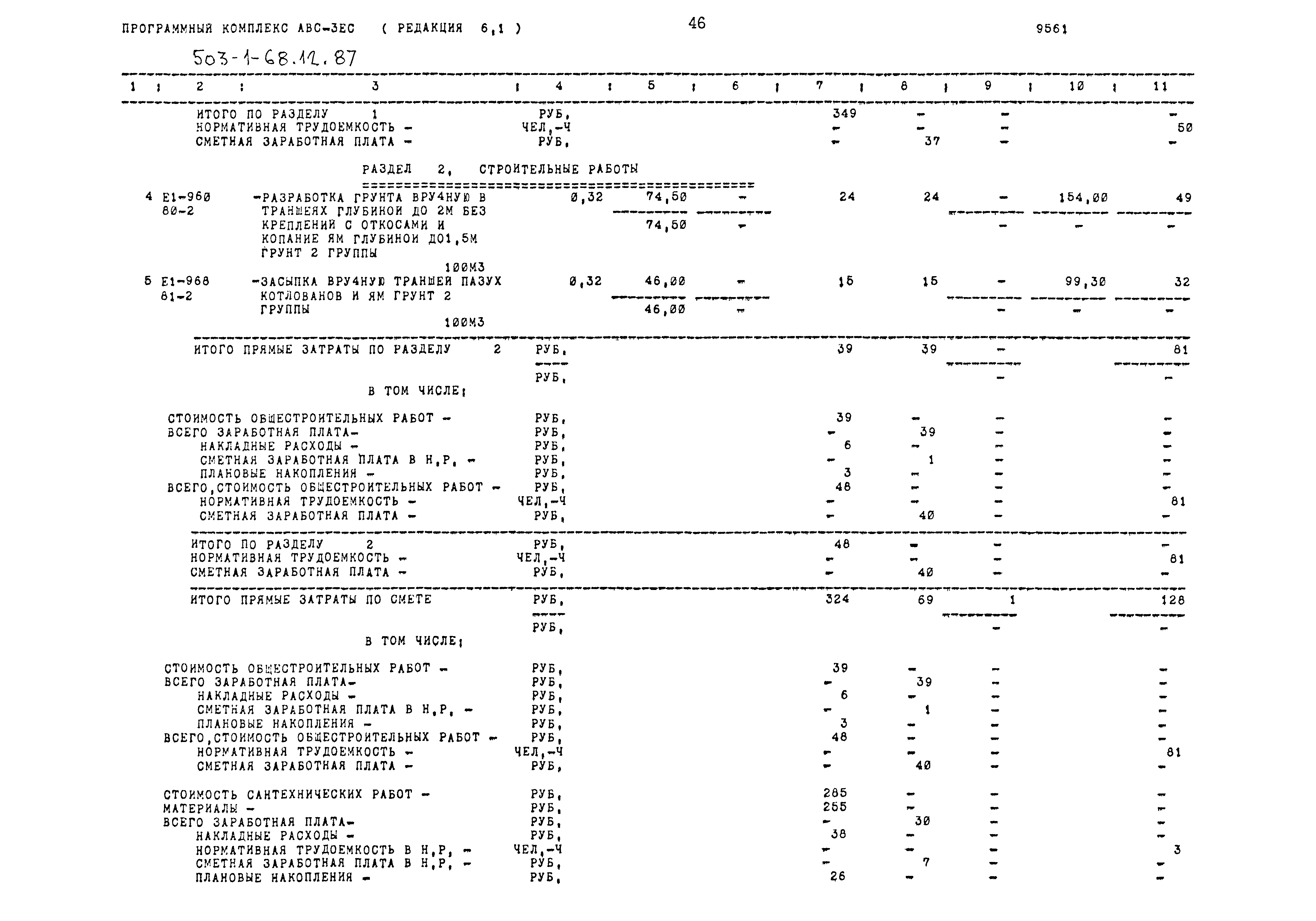 Типовой проект 503-1-68.12.87