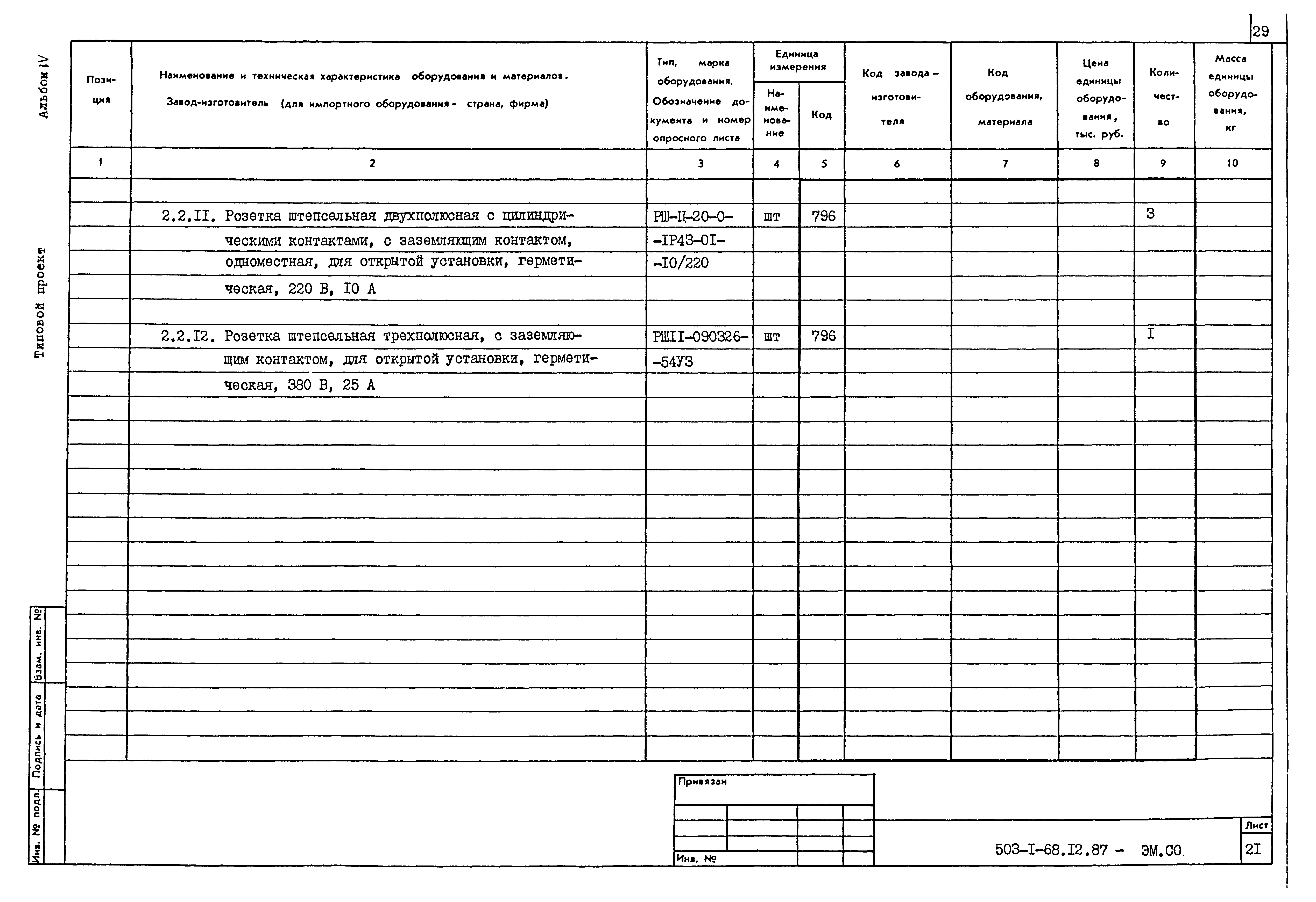 Типовой проект 503-1-68.12.87