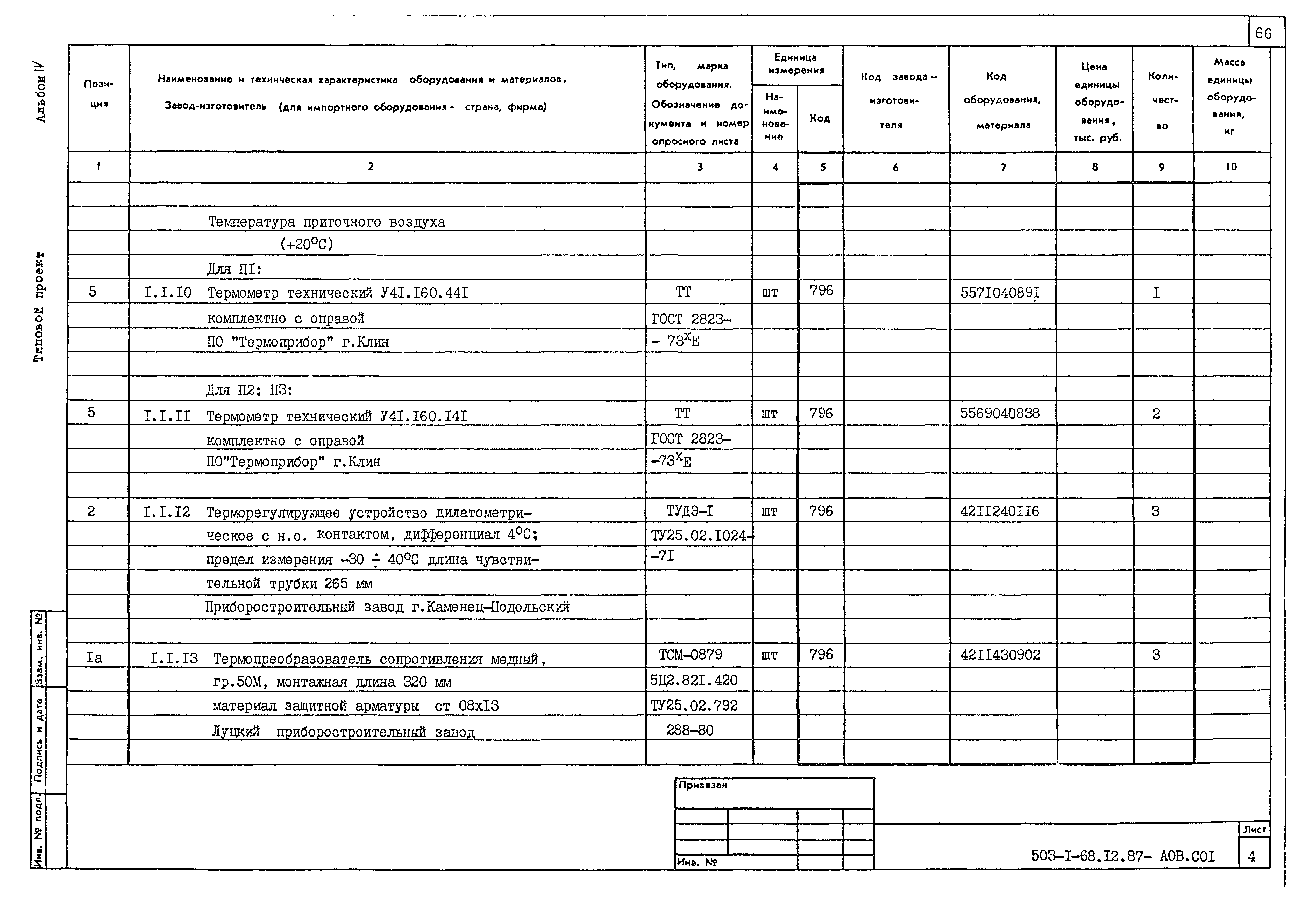 Типовой проект 503-1-68.12.87