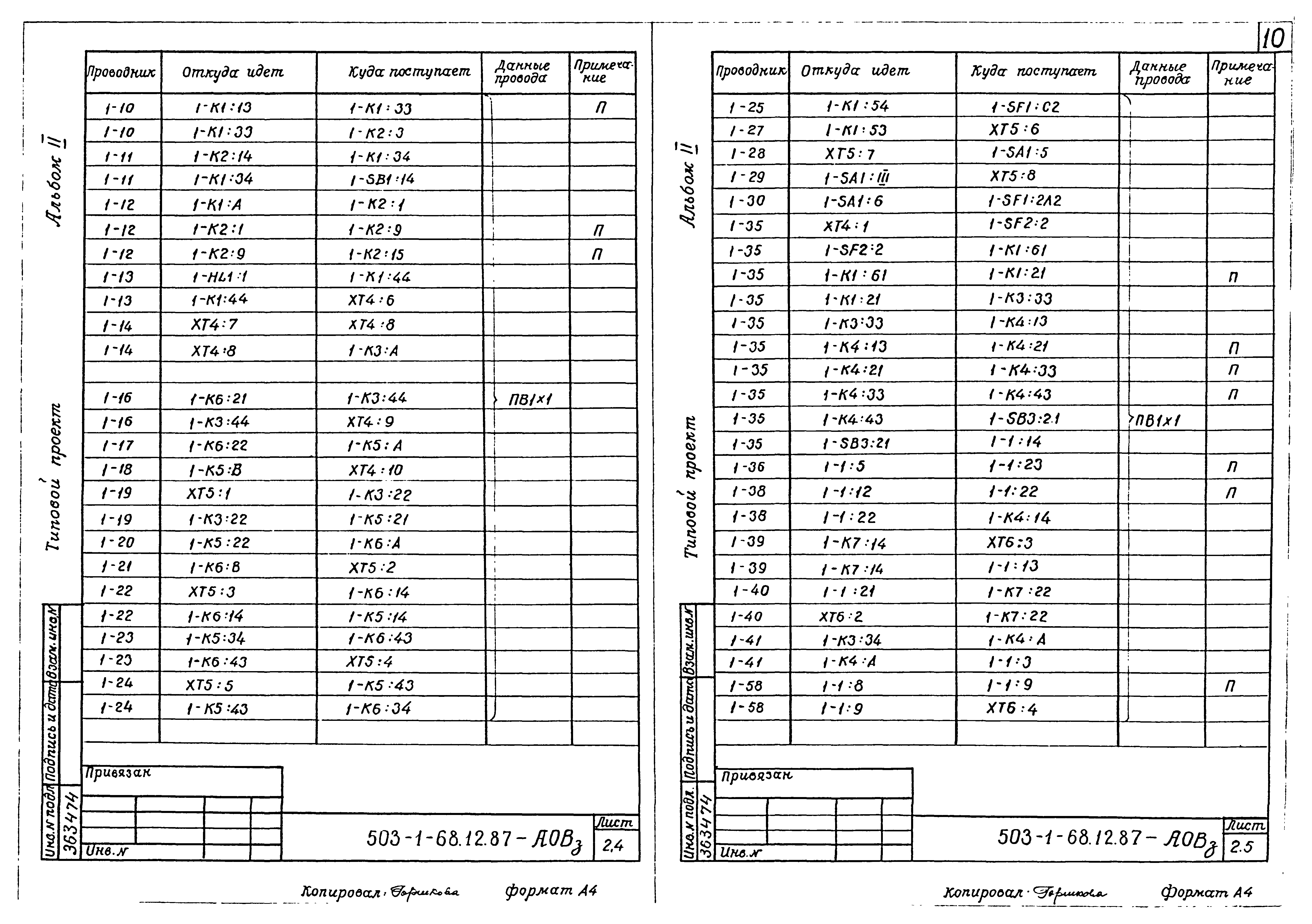 Типовой проект 503-1-68.12.87
