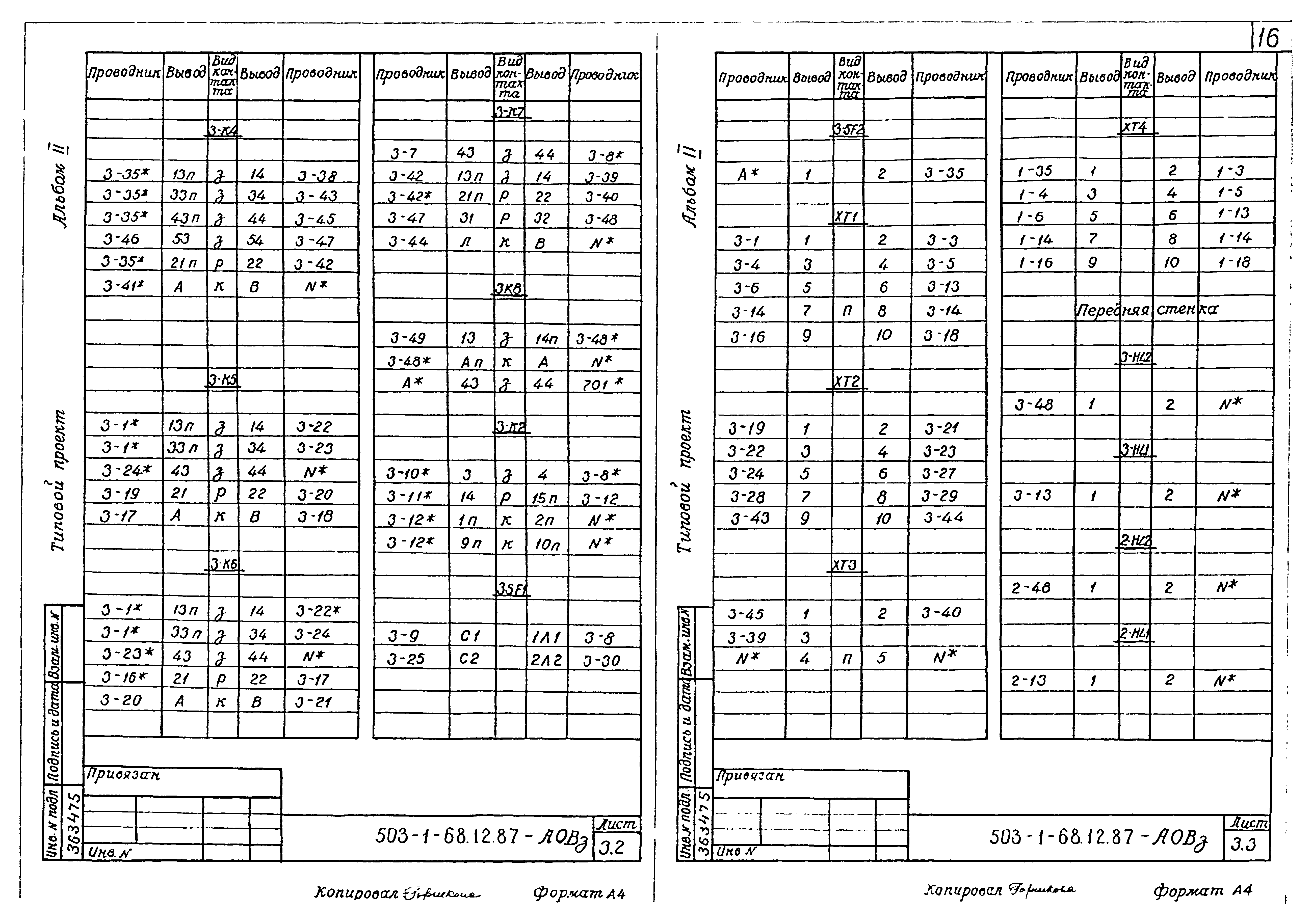 Типовой проект 503-1-68.12.87