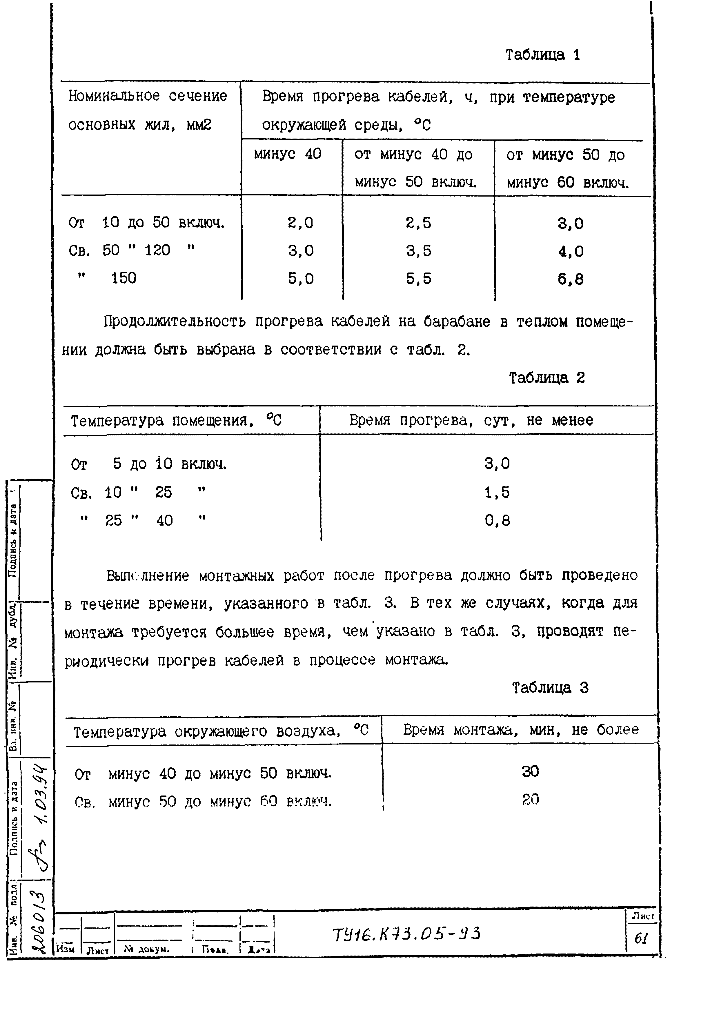 ТУ 16.К73.05-93