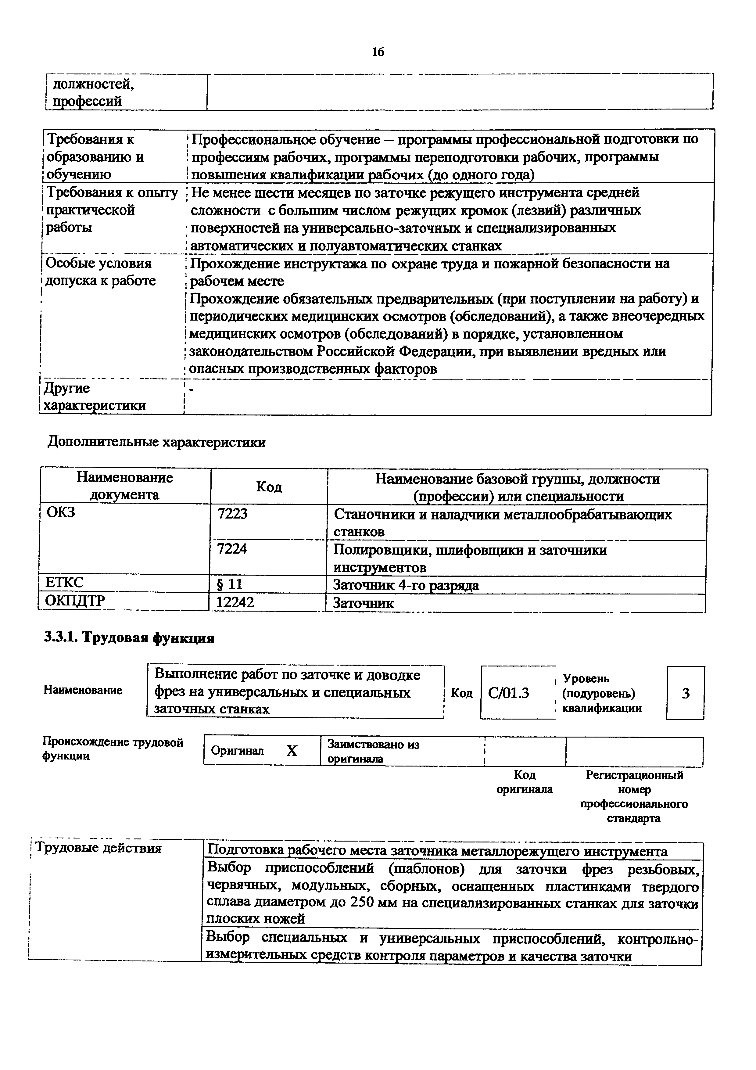 Приказ 1133н