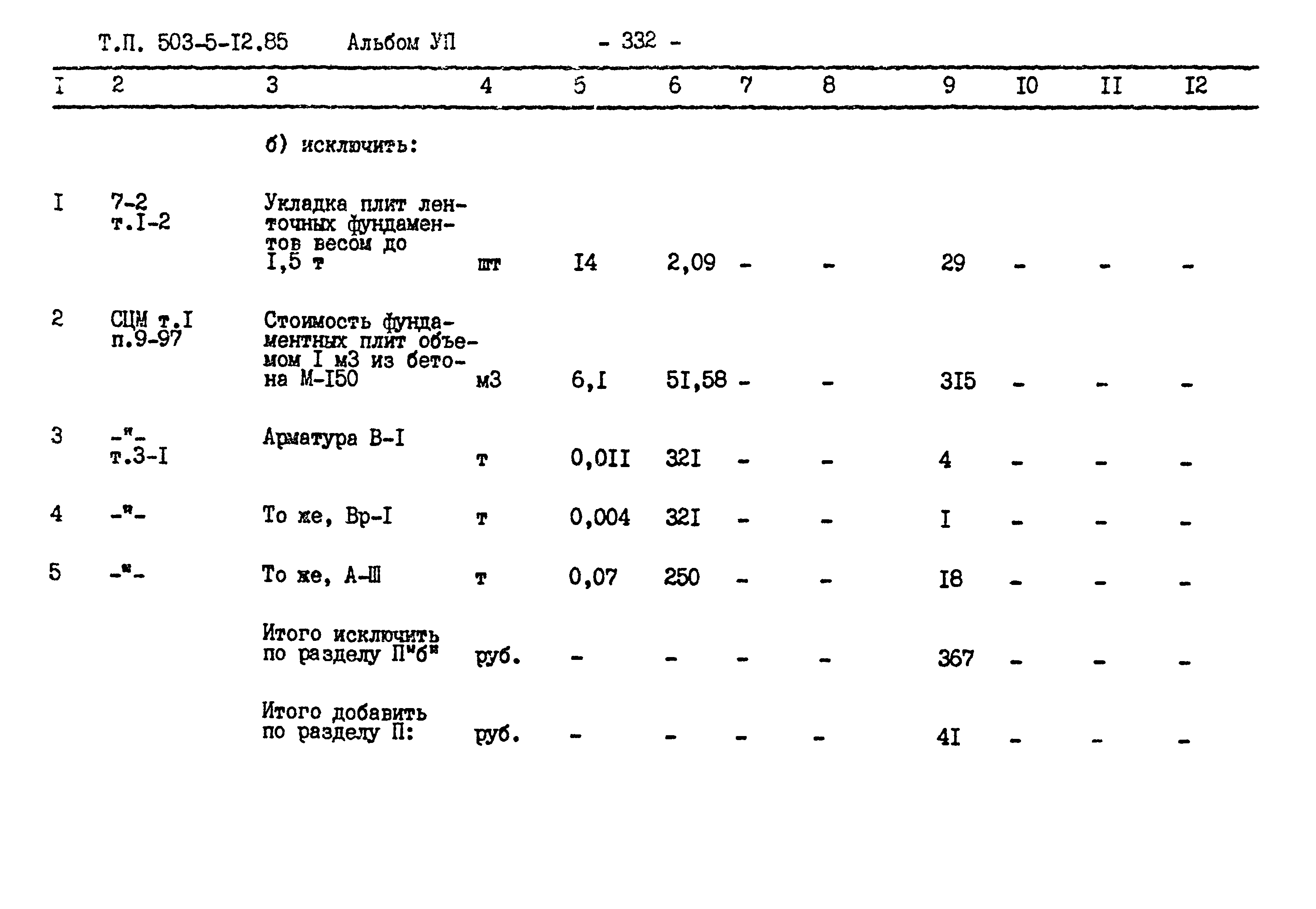 Типовой проект 503-5-12.85