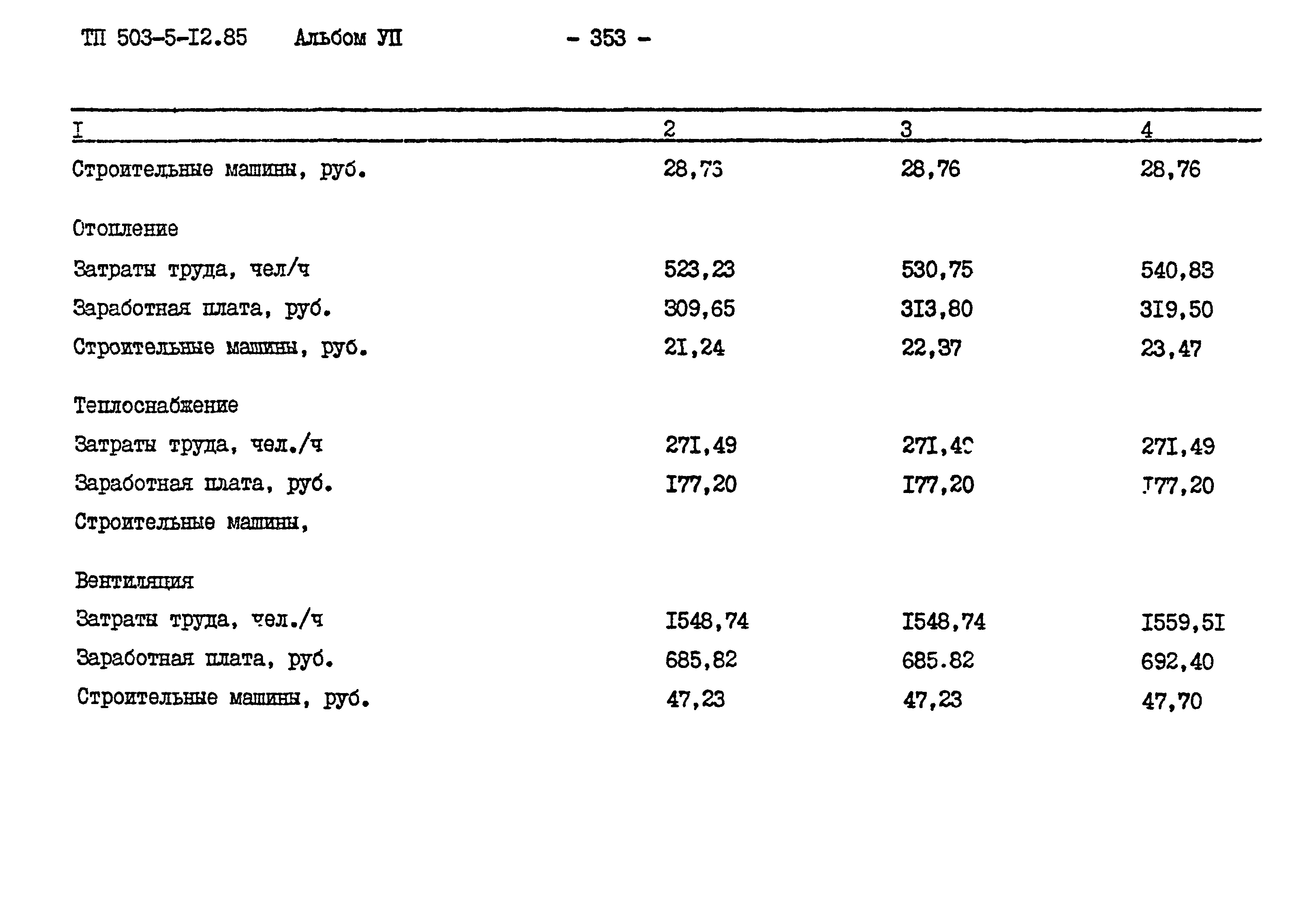 Типовой проект 503-5-12.85