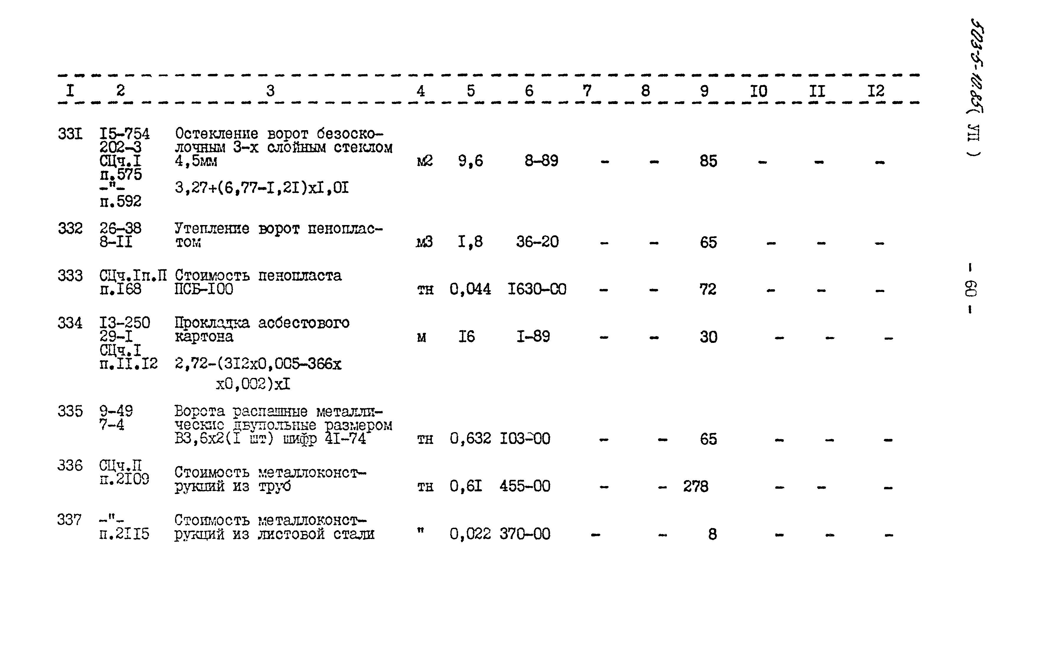 Типовой проект 503-5-10.85