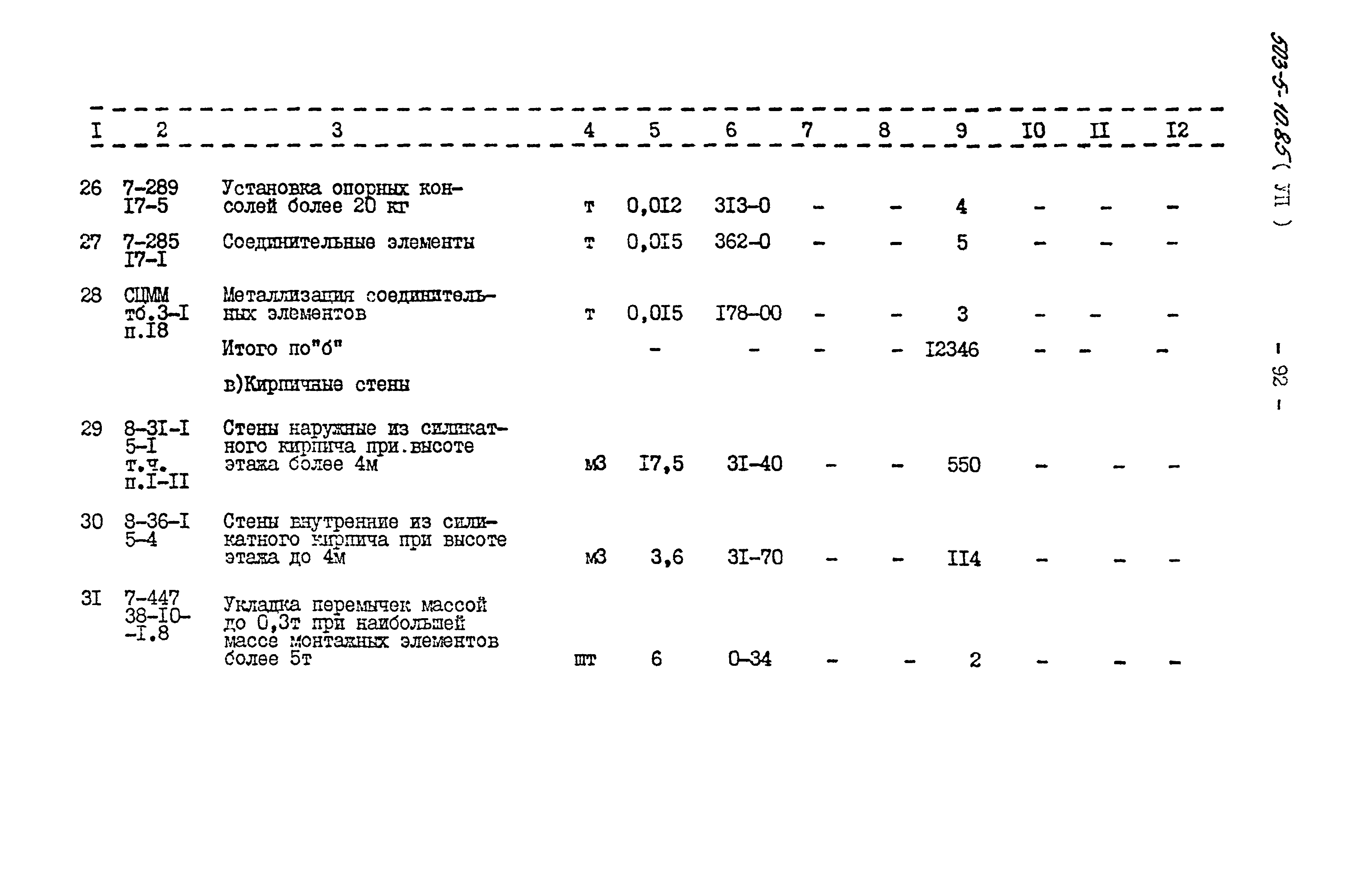 Типовой проект 503-5-10.85
