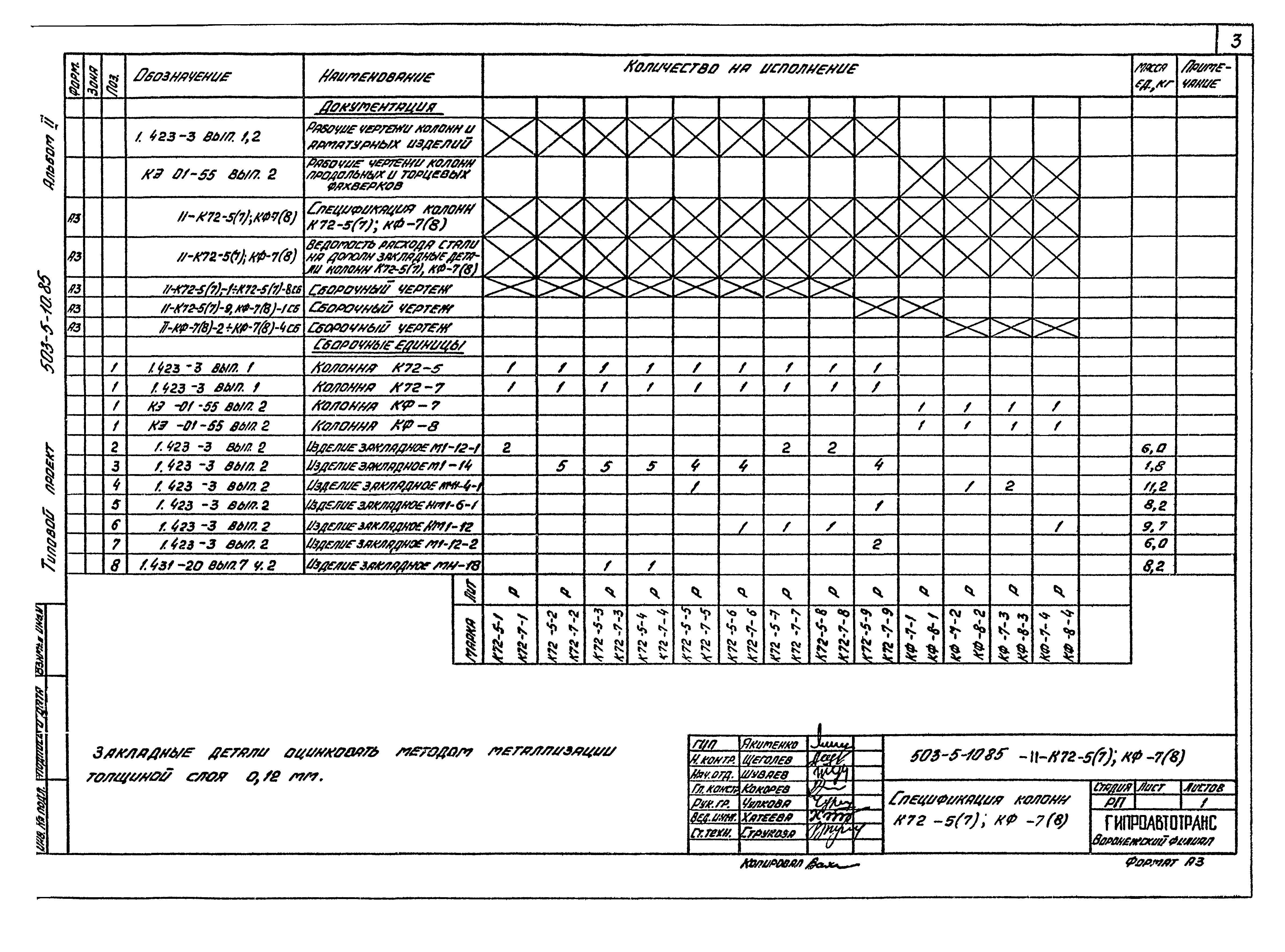 Типовой проект 503-5-10.85
