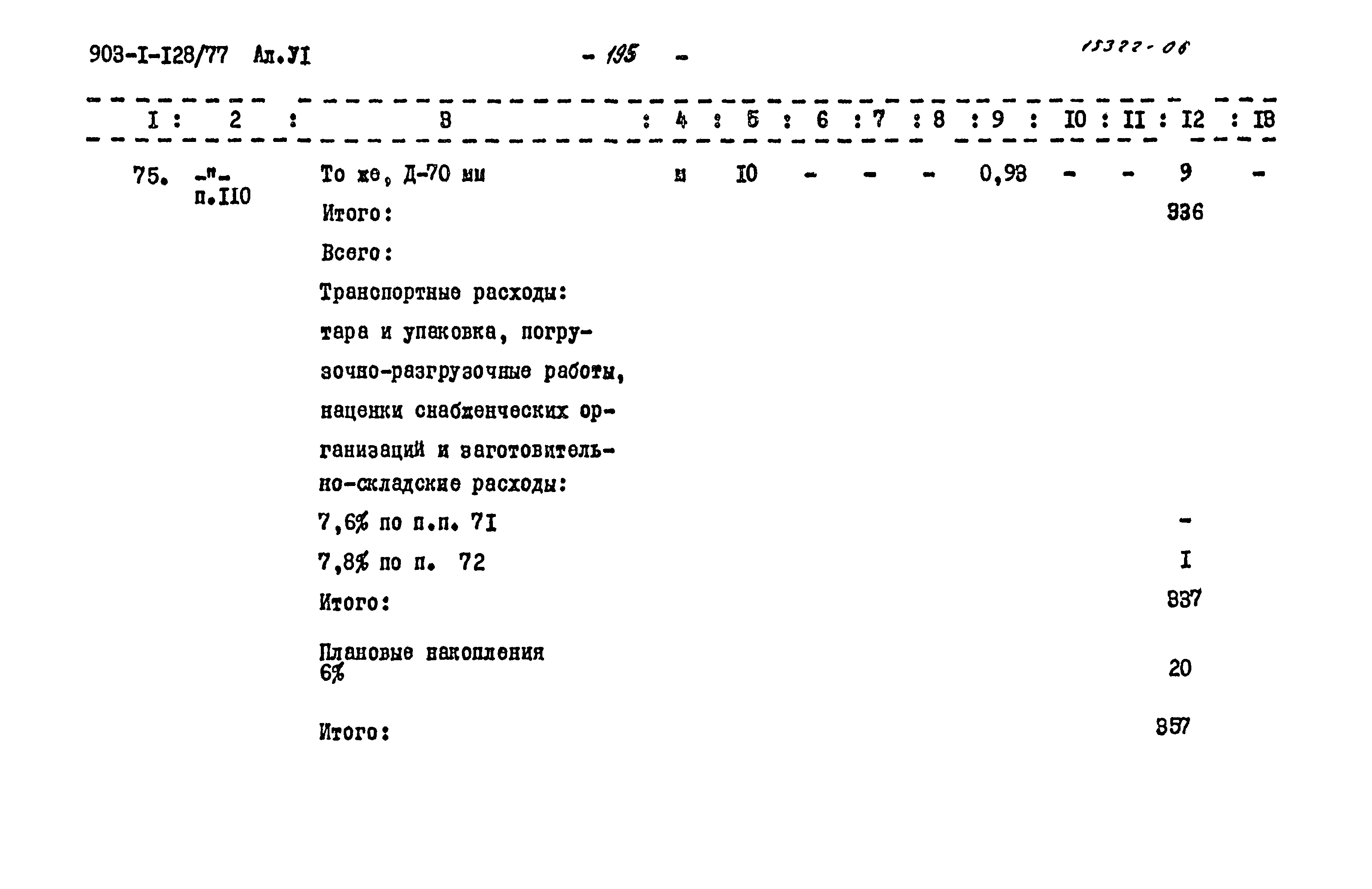 Типовой проект 903-1-128/77