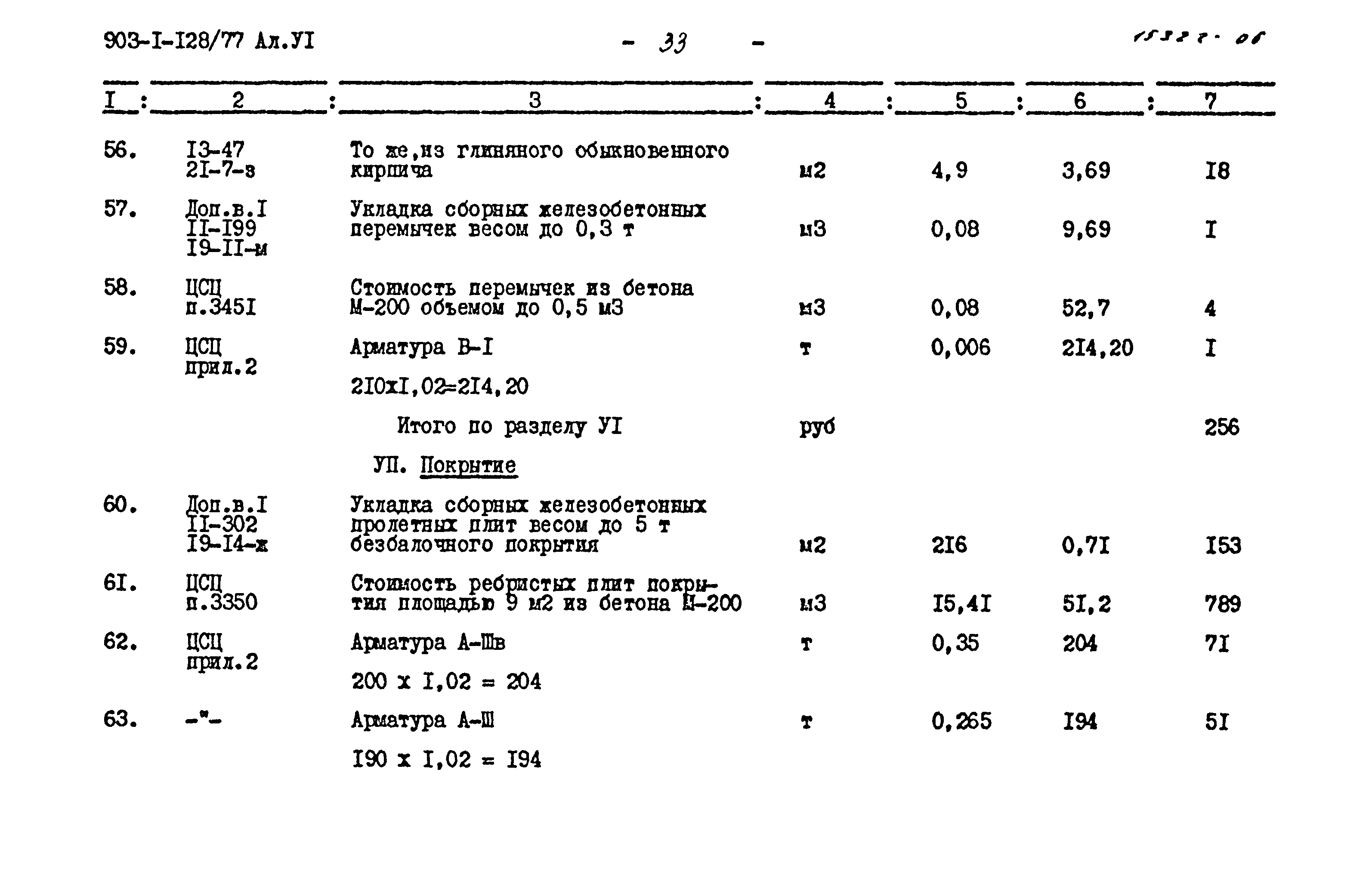 Типовой проект 903-1-128/77