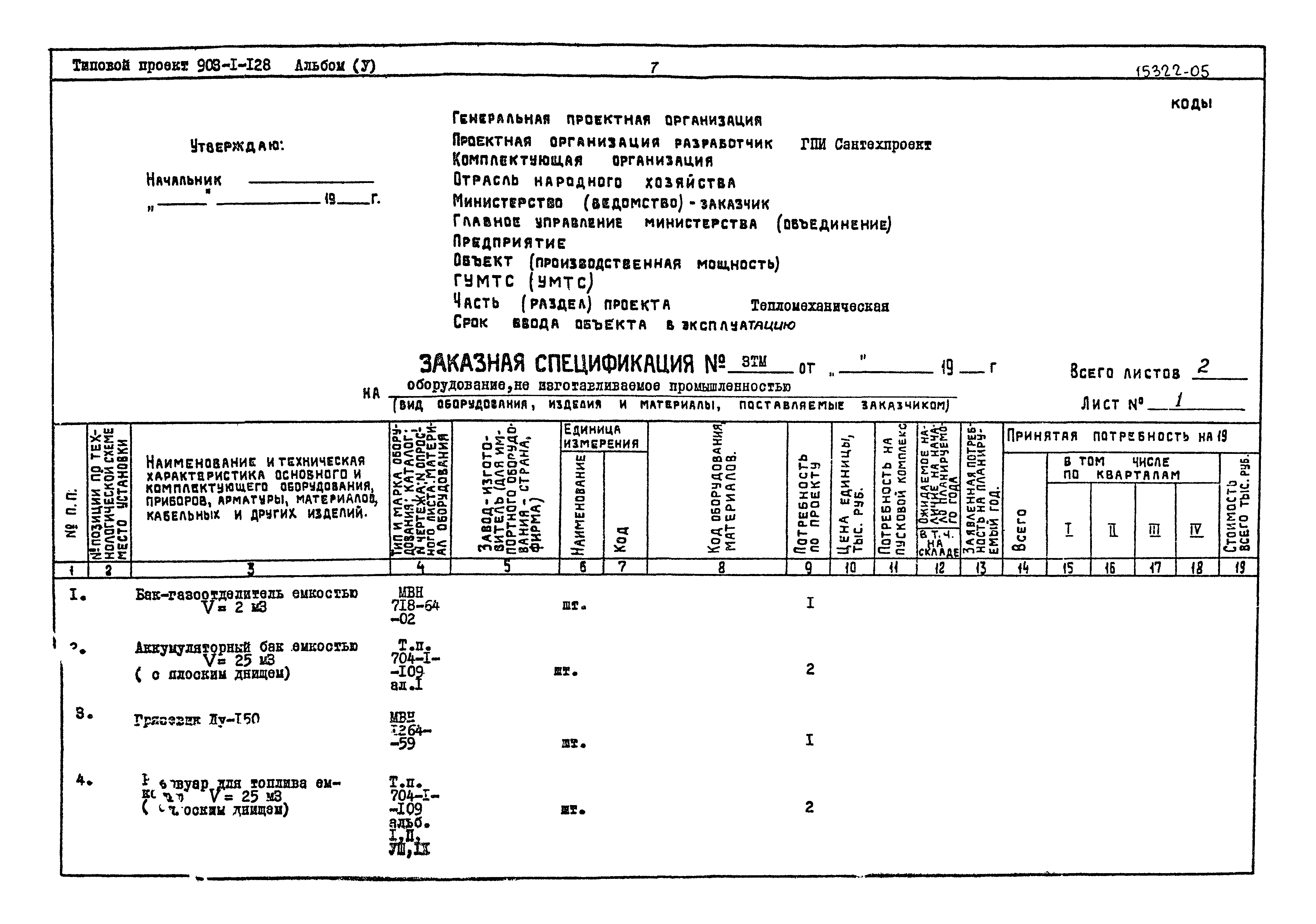 Типовой проект 903-1-128/77