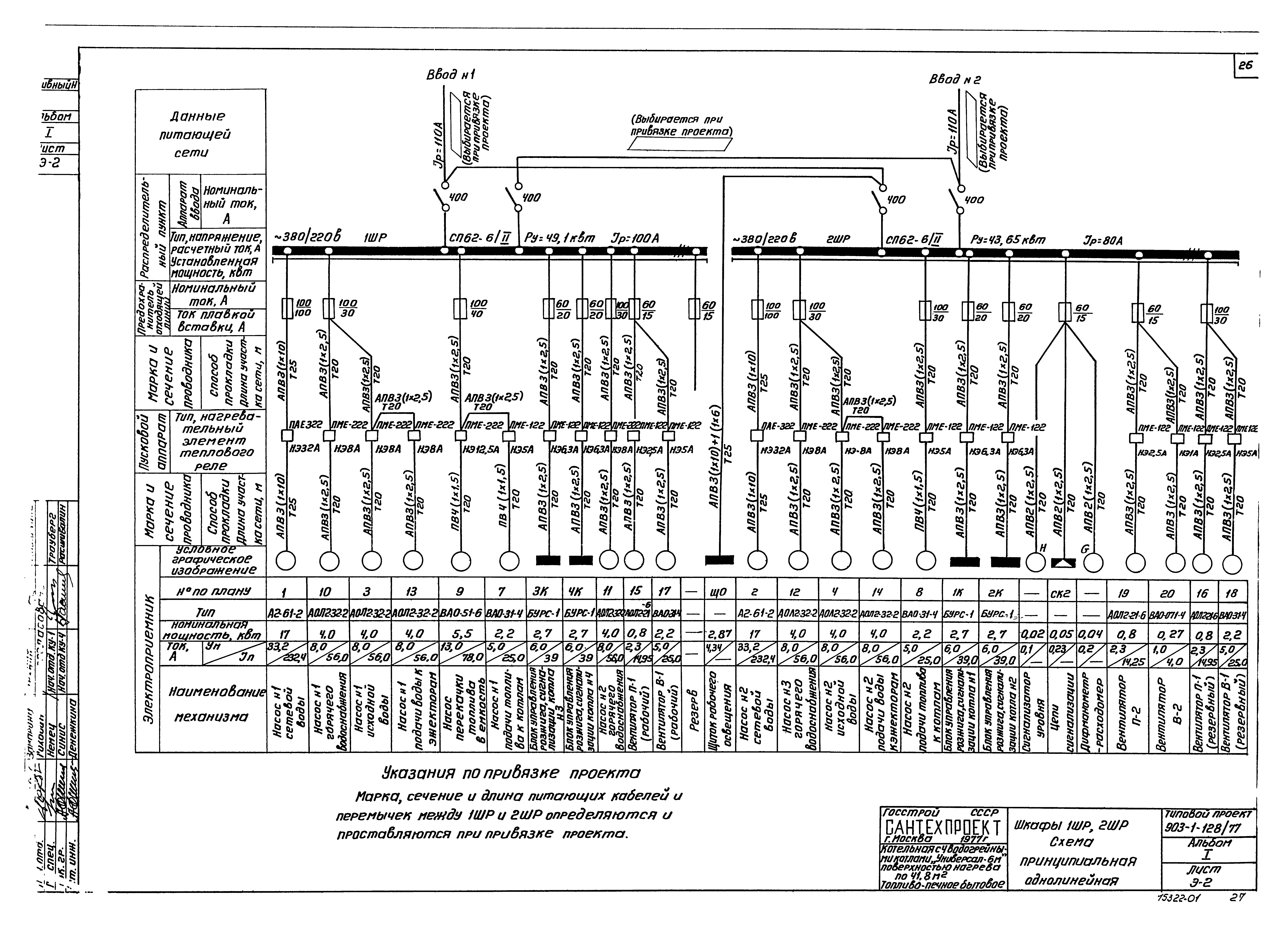 Типовой проект 903-1-128/77