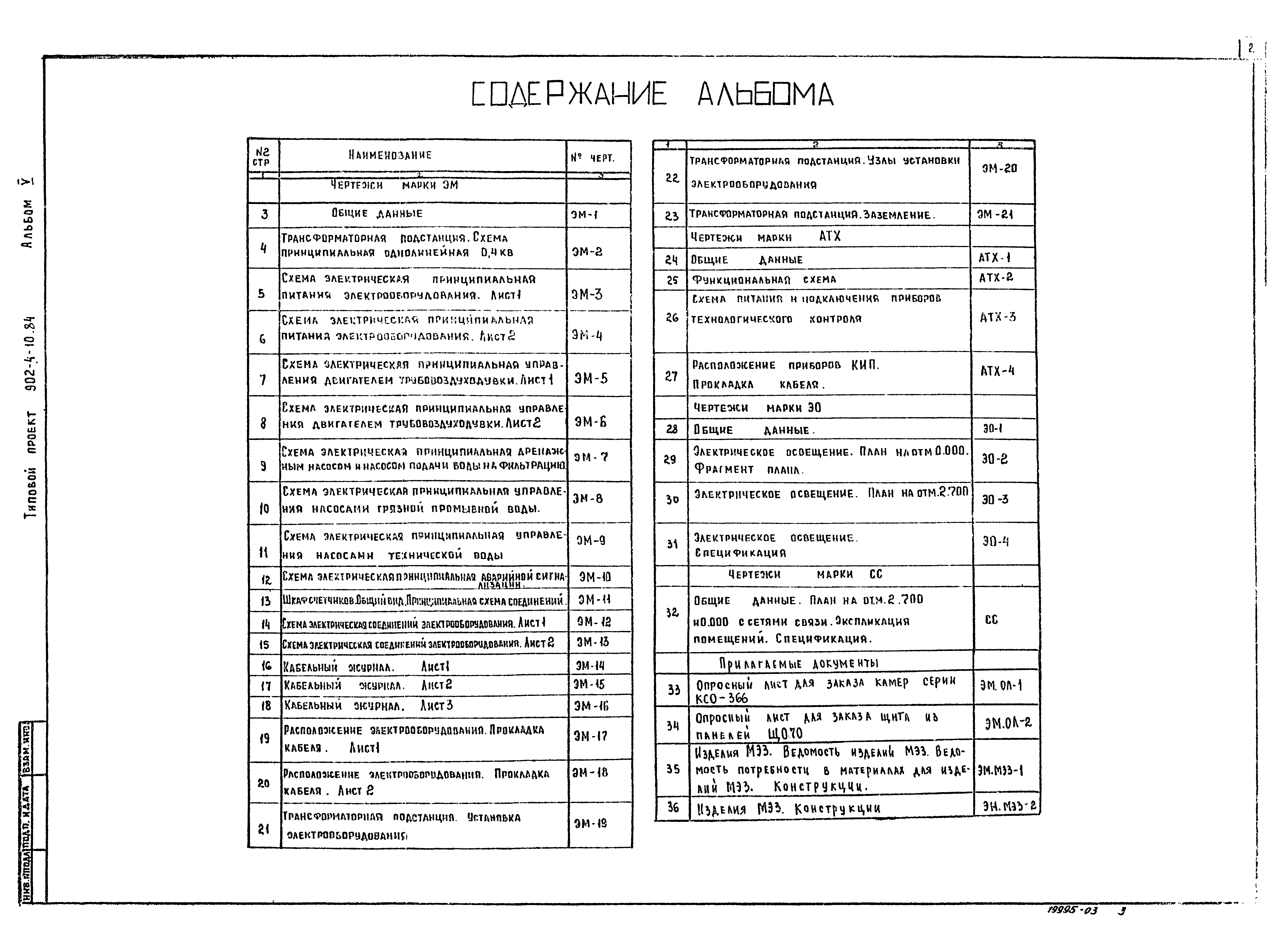 Типовой проект 902-4-10.84