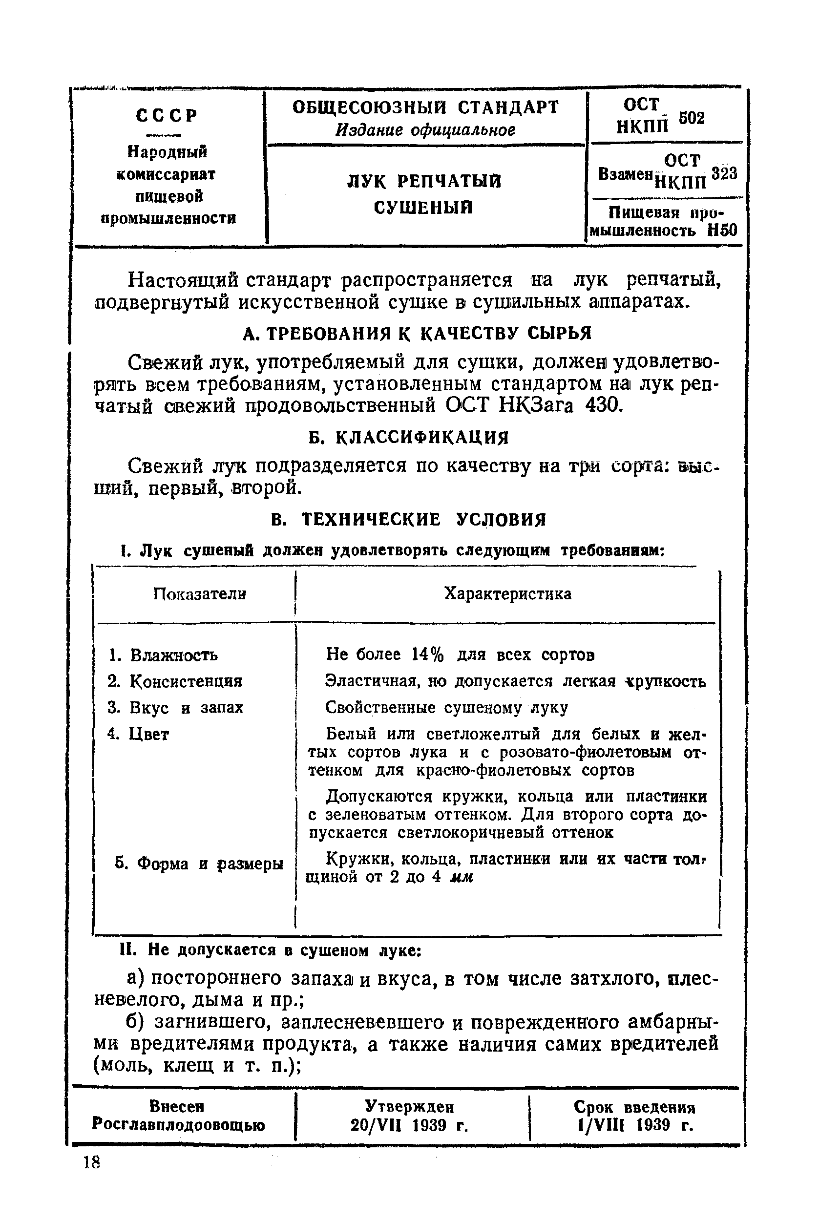 ОСТ НКПП 502