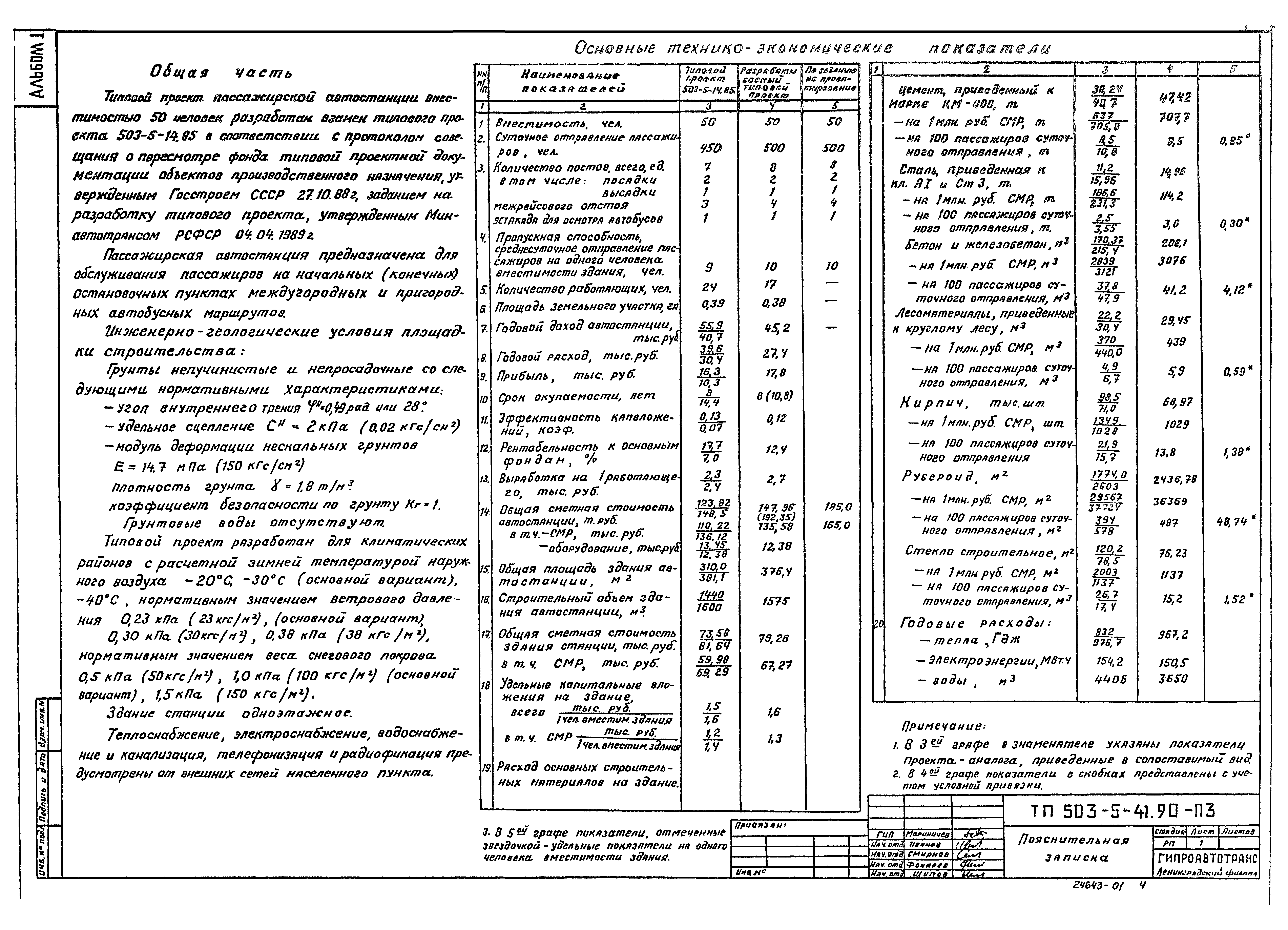 Типовой проект 503-5-41.90