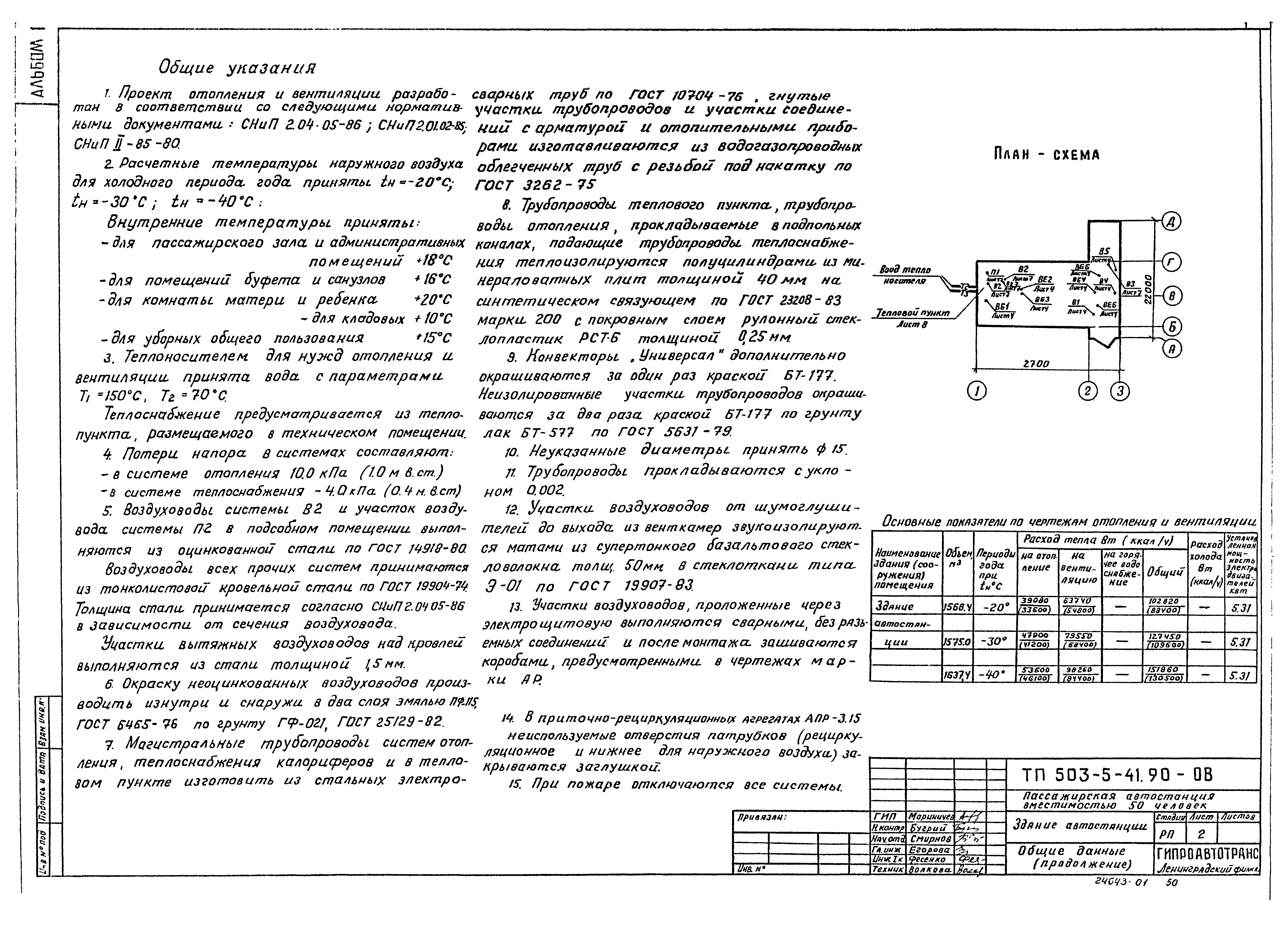Типовой проект 503-5-41.90